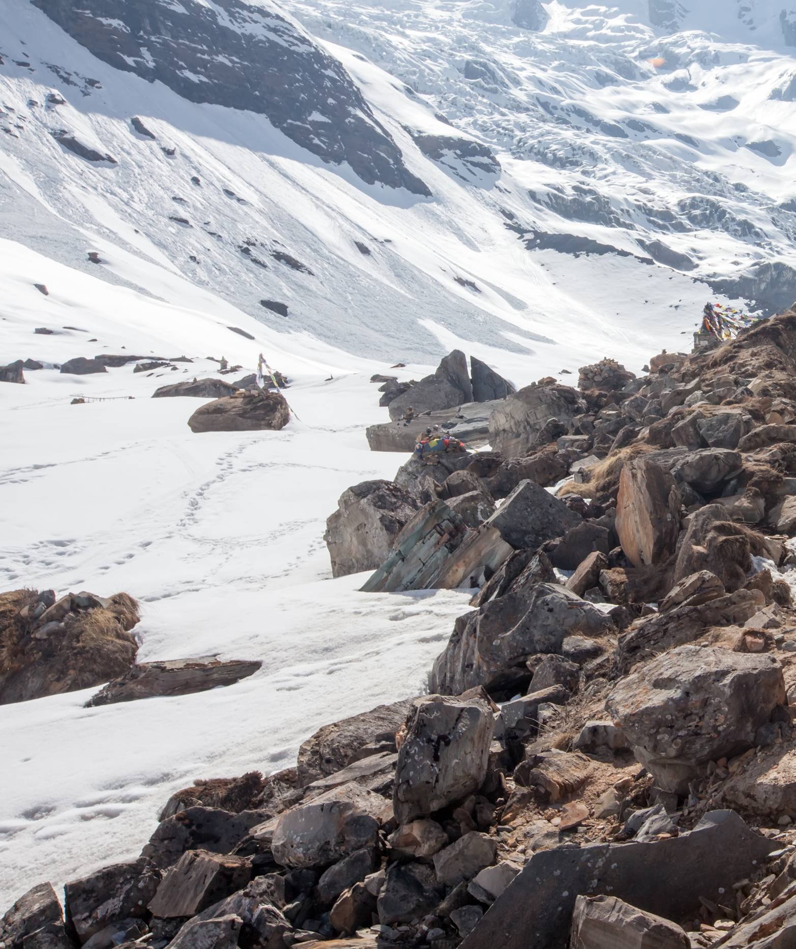 Trekking al campamento base del Annapurna - Trek hasta Ghorepani, 2 840 m - 7 horas - Trek jusqu'à Ghorepani 2,840m - 7 heures