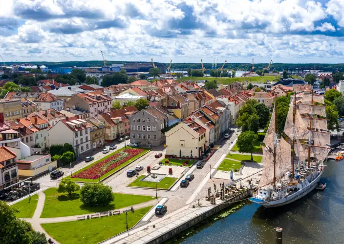 11 Tage durch die baltischen Länder - Von Vilnius nach Klaipėda mit dem Zug - Tagesfoto