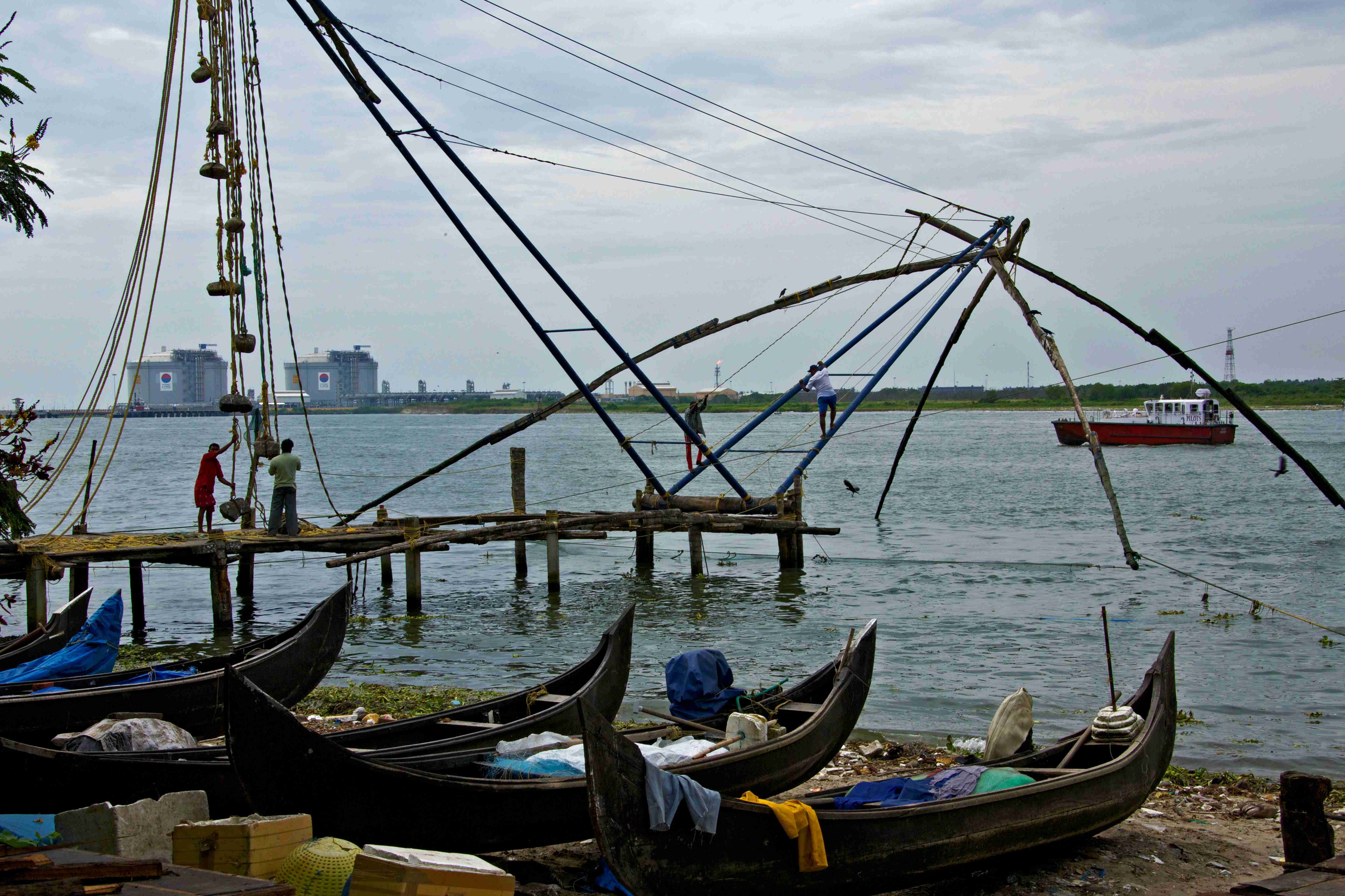 From Chennai to Cochin, explore the senses. - Departure from Cochin. - Départ de Cochin