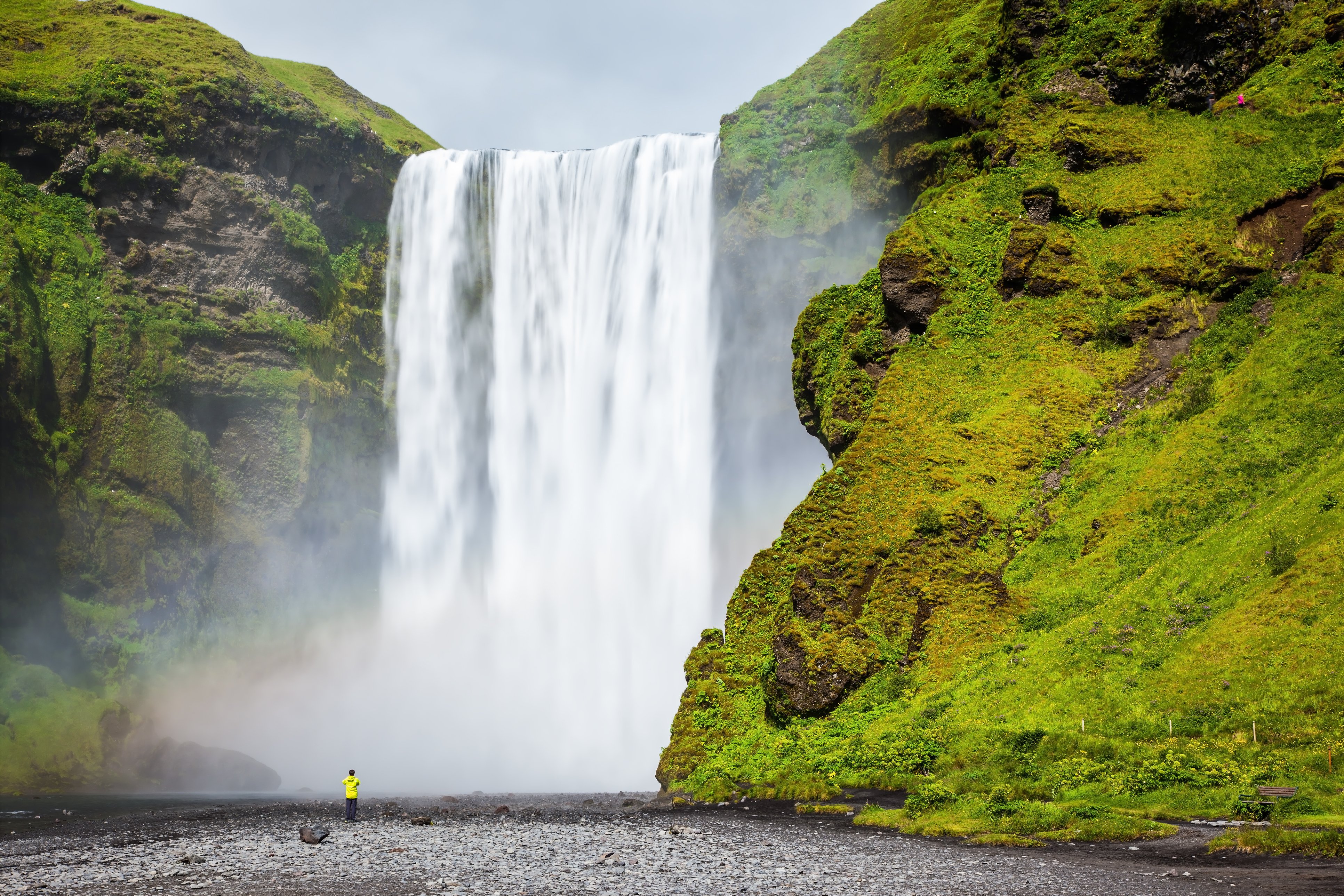 Iconic Glacier Hike, South Coast & Waterfalls - Full Day Tour - Skógafoss Waterfall - Photo of the day