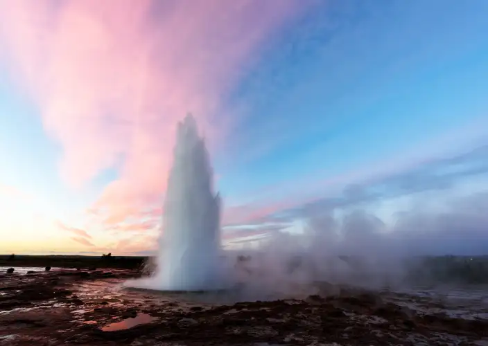 Cercle d'Or, Secret Lagoon & visite de la ferme de tomates Friðheimar - Sources chaudes de Geysir - Photo du jour