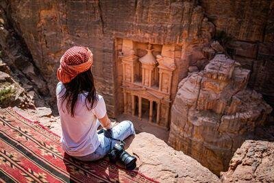 Discovering Jordan: history and culture - Petra, the pink city. - 787942893ba3d776562008193b331fcf