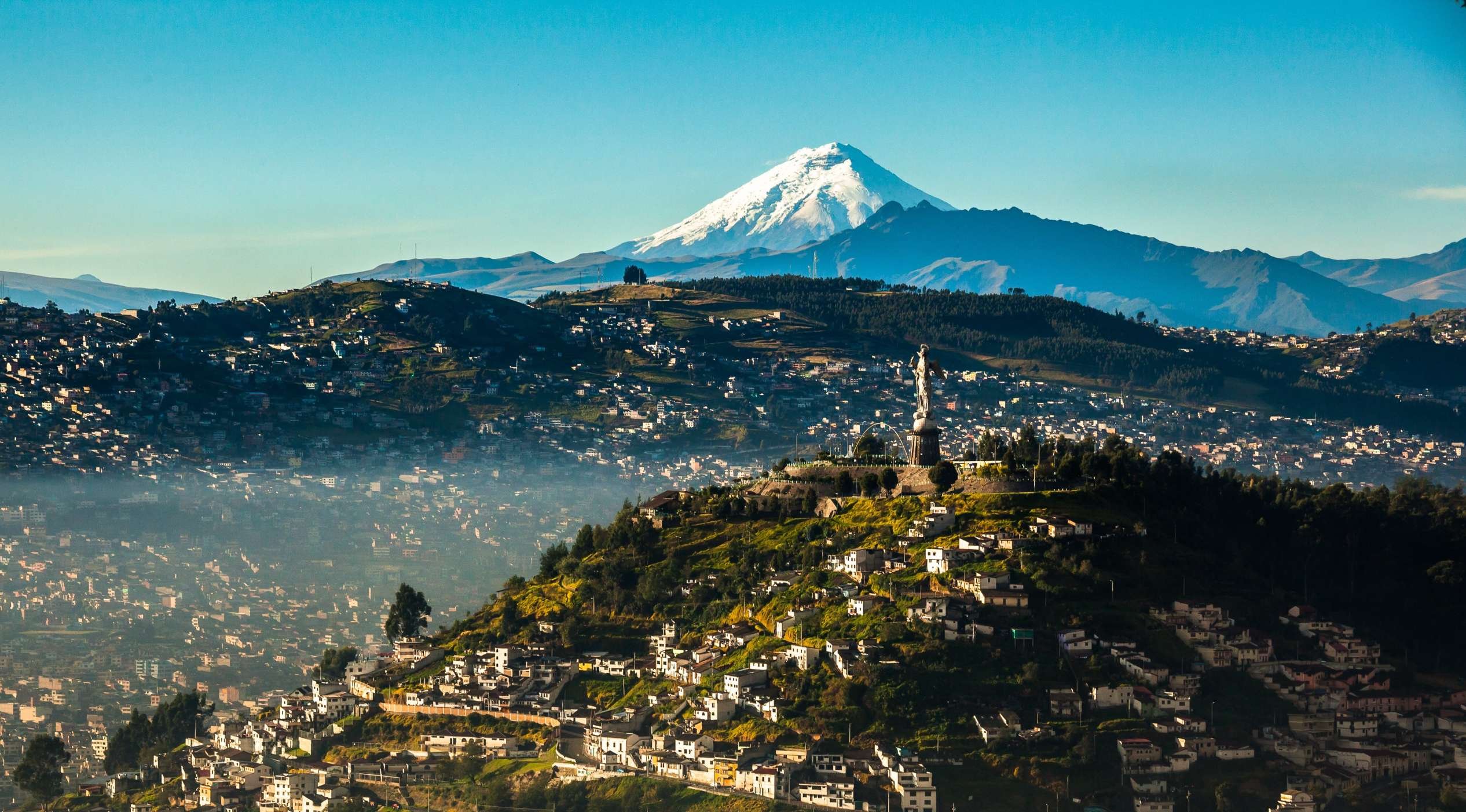 7 days of low-cost travel to the Galápagos Islands, in San Cristóbal. - Arrival in Quito - Arrivée à Quito
