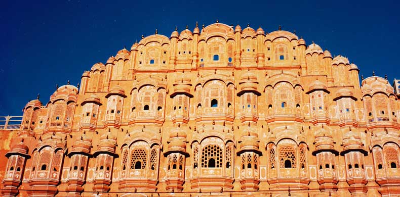Palais des vents à Jaipur, Inde du Nord