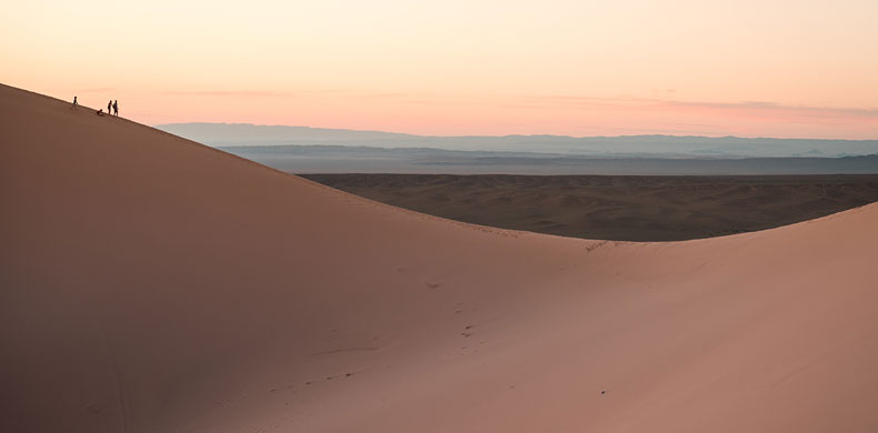 Dune dans le désert de Gobi