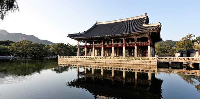 Palais Gyeongbok Séoul en Corée du sud