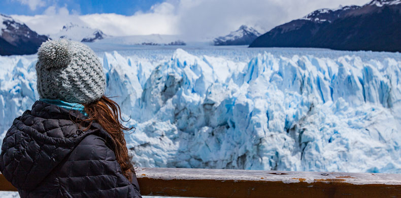 Belvédère du Perito Moreno en Patagonie argentine