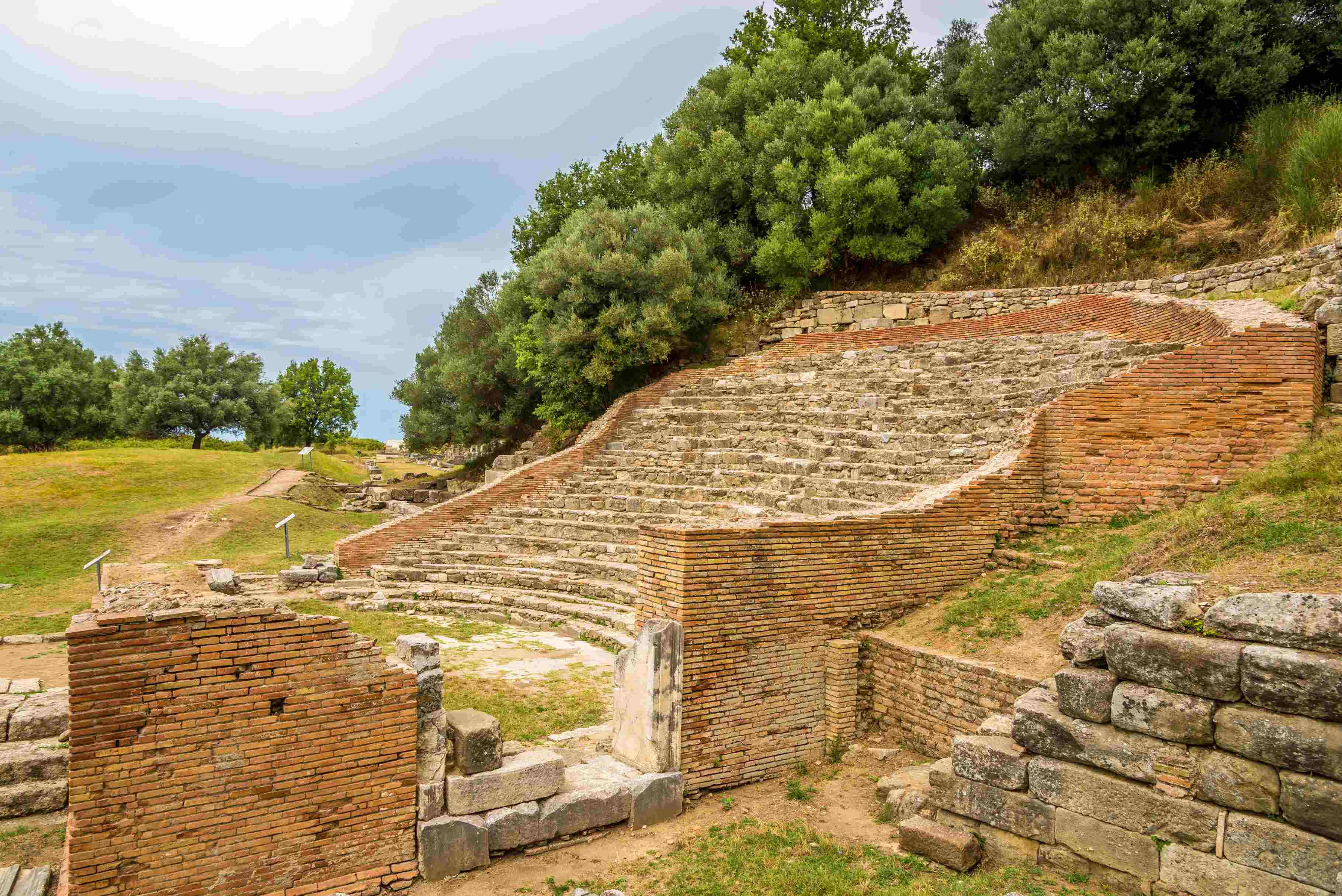 Ancient théâtre romain près de Dürres.