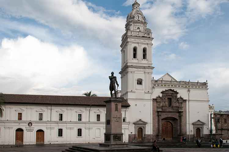 Place Santo domingo à Quito