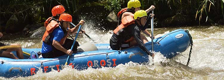 rafting au Costa Rica