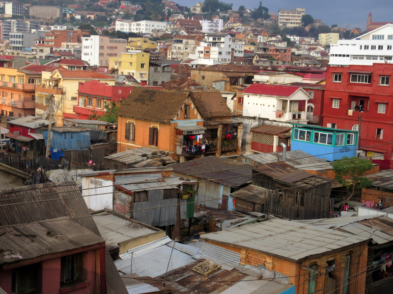 vue sur la ville d'Antananarivo