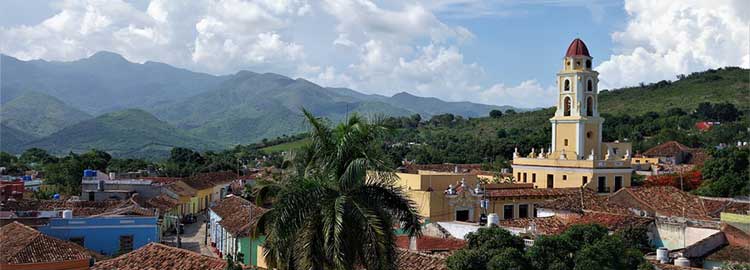 Vue sur la ville de Trinidad