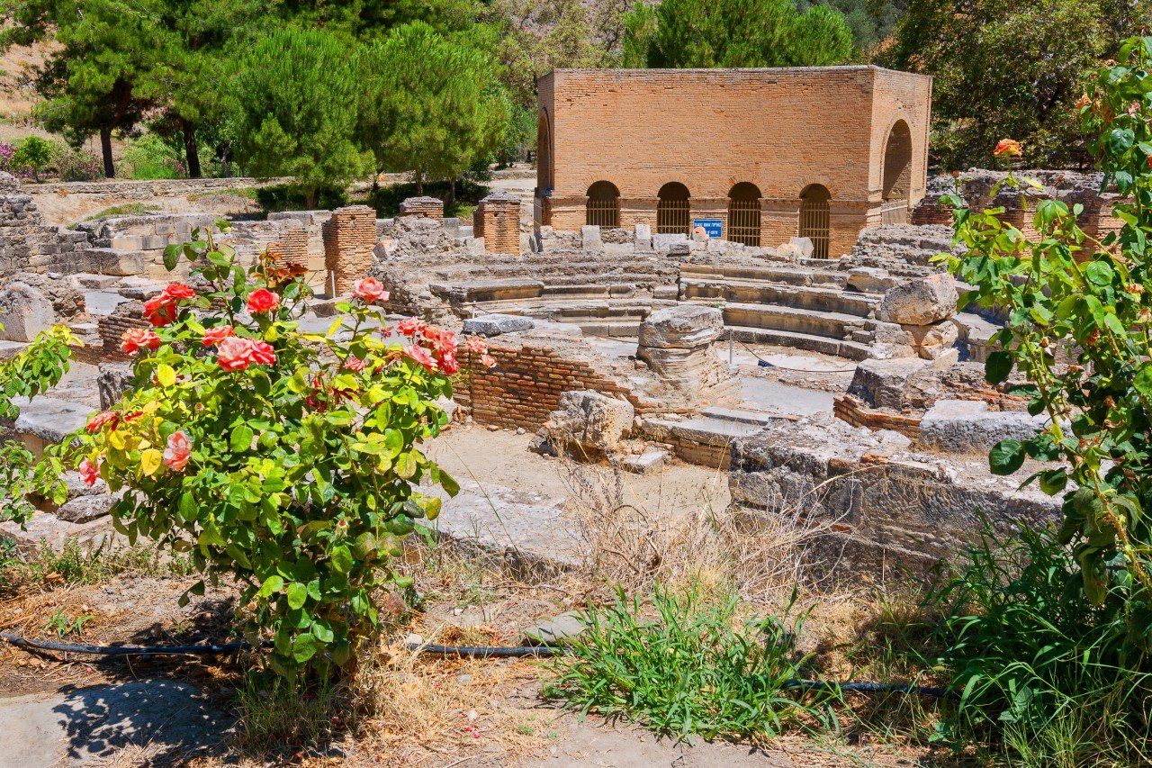 Giorno7 : Sito romano e ritorno a Heraklion