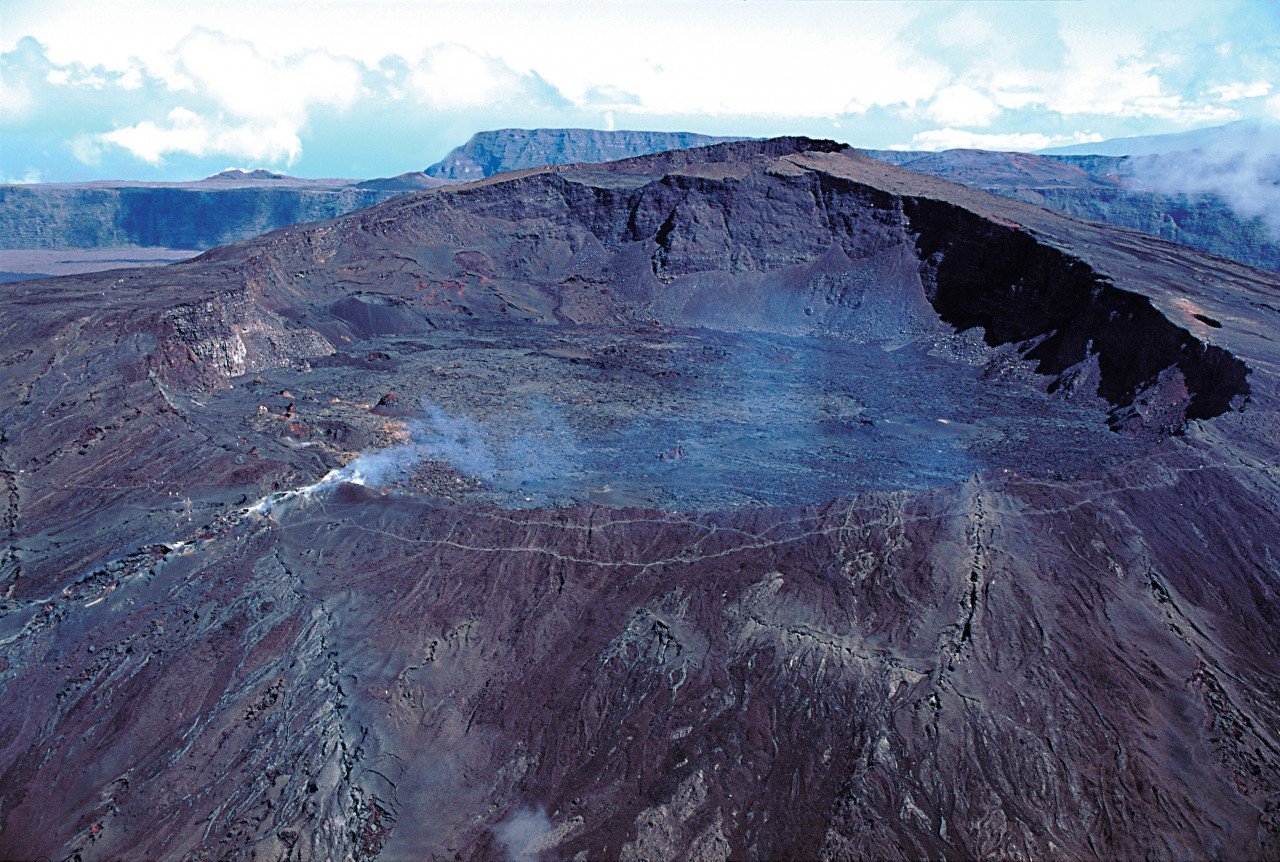 Dia6 : El Pitón de la Fournaise, el volcán que humea