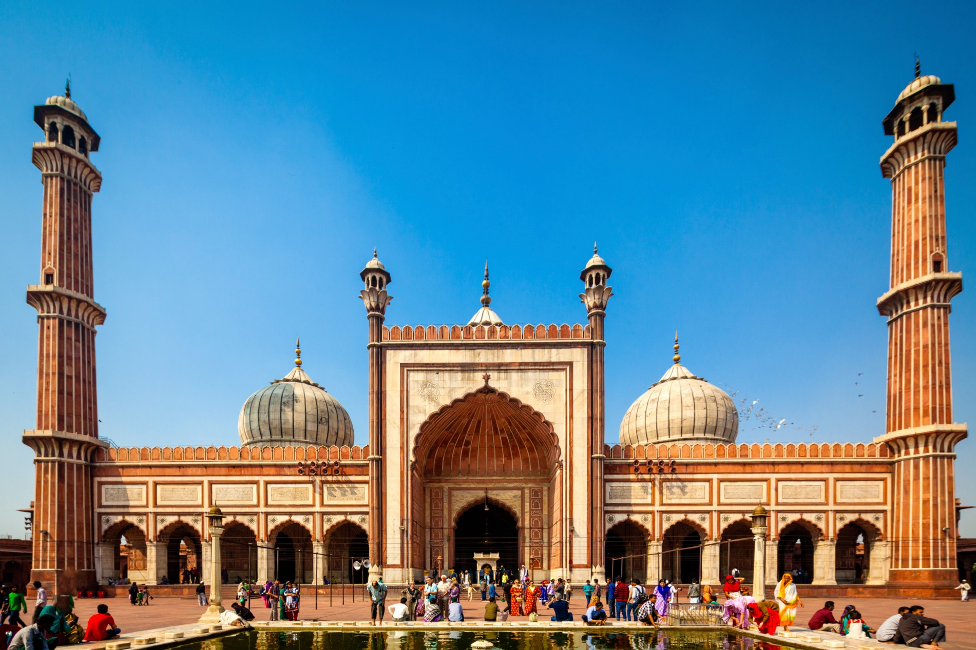 Mosquée Jama Masjid, Delhi.