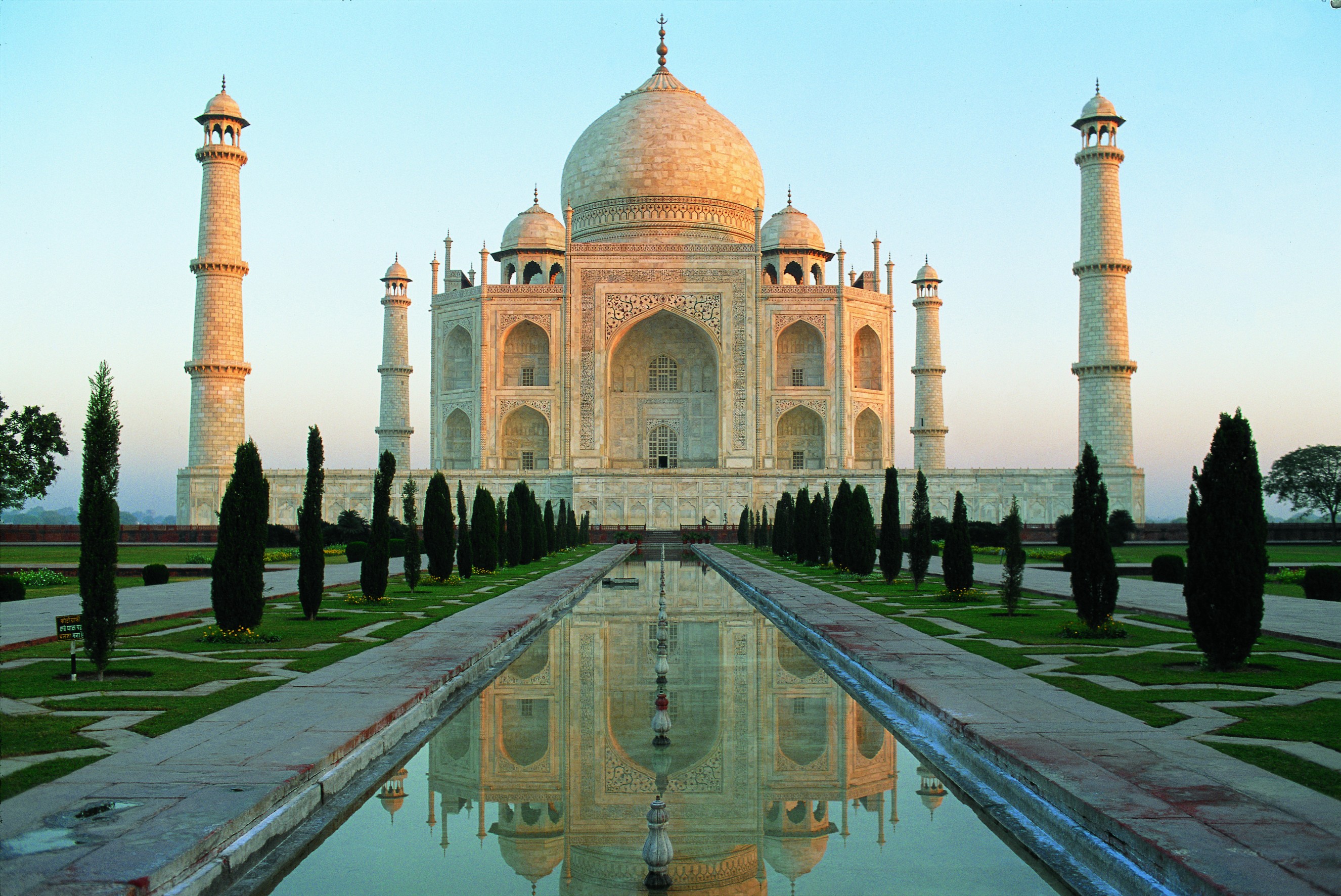 Le Taj Mahal est un des immanquables de l'Inde.