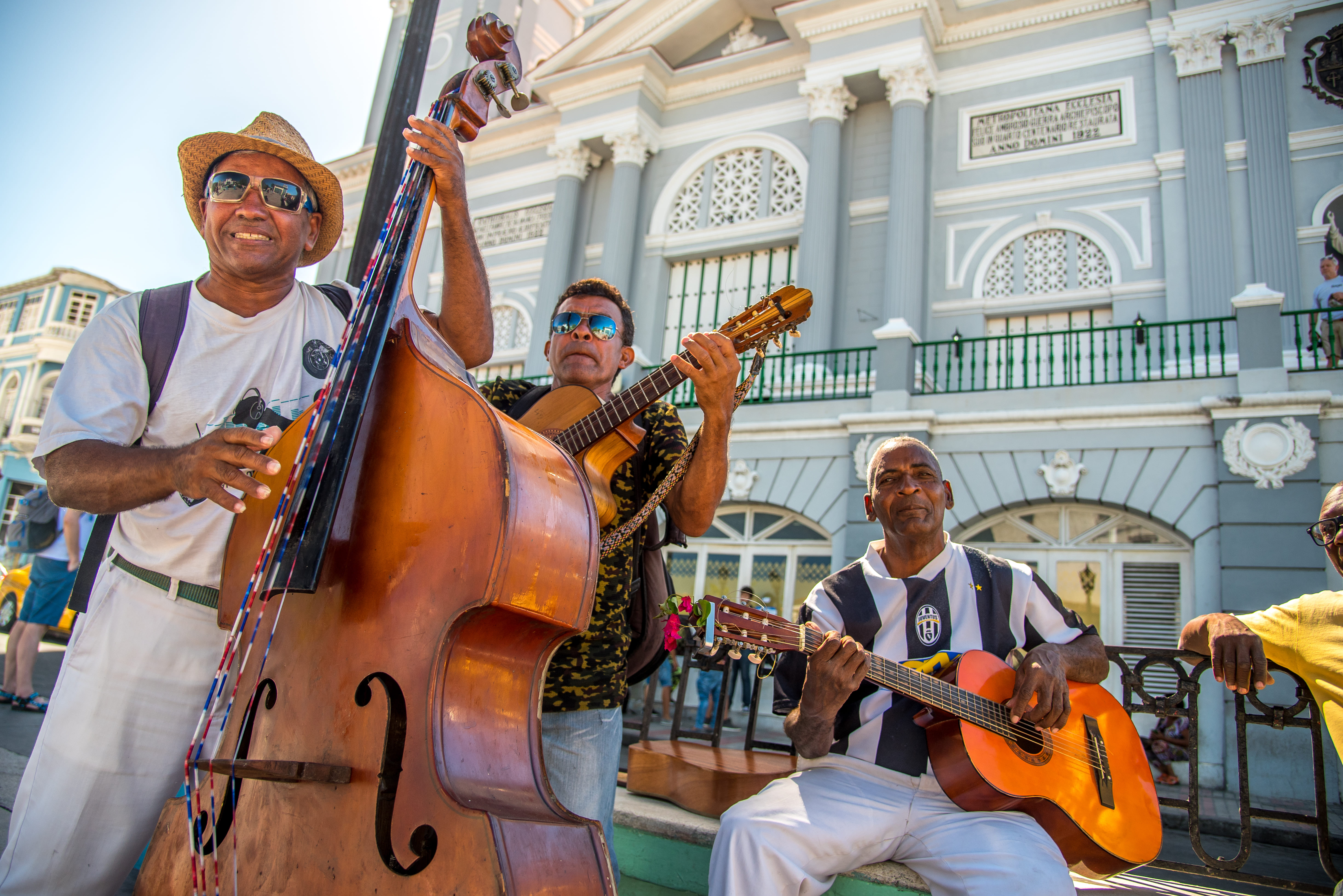 Músicos de Santiago de Cuba.