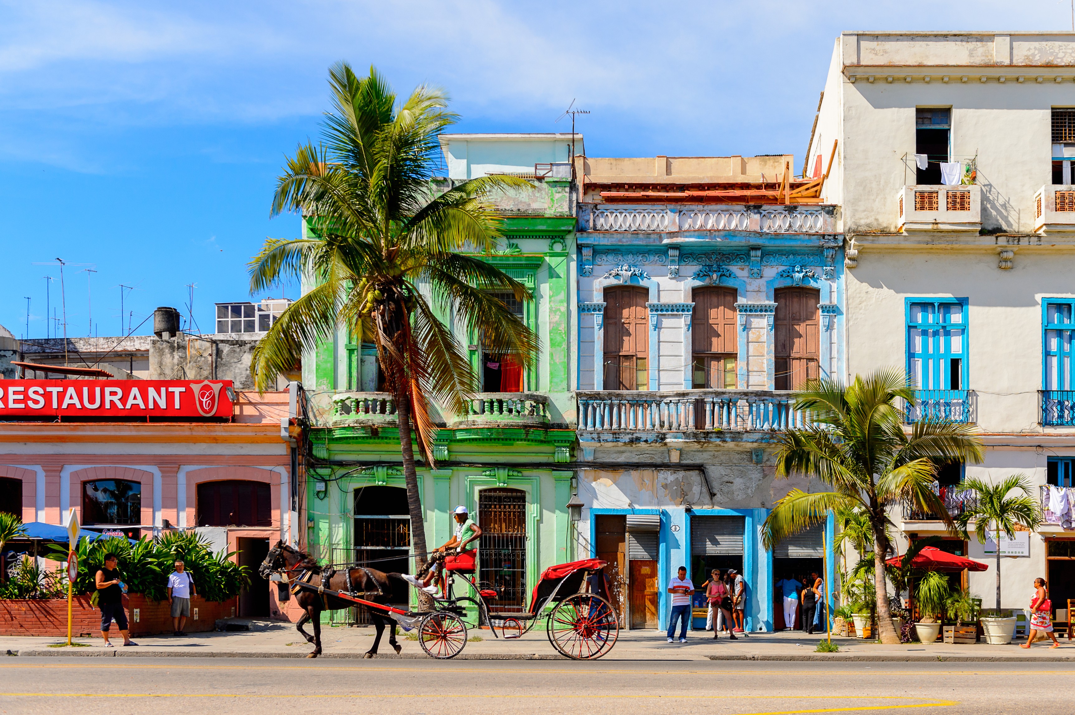 Les rues colorées de La Havane.