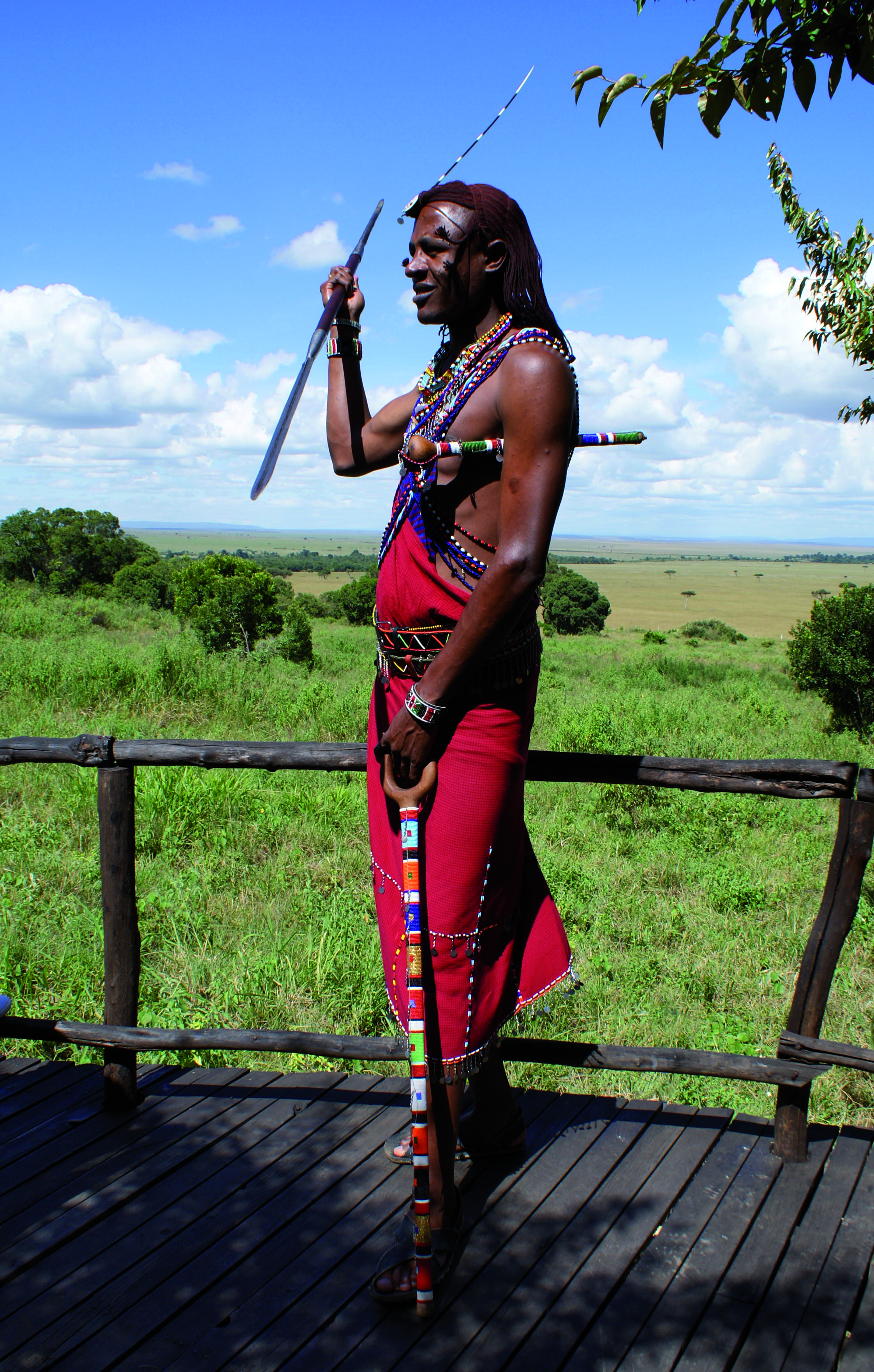 Masai du parc de Masai Mara