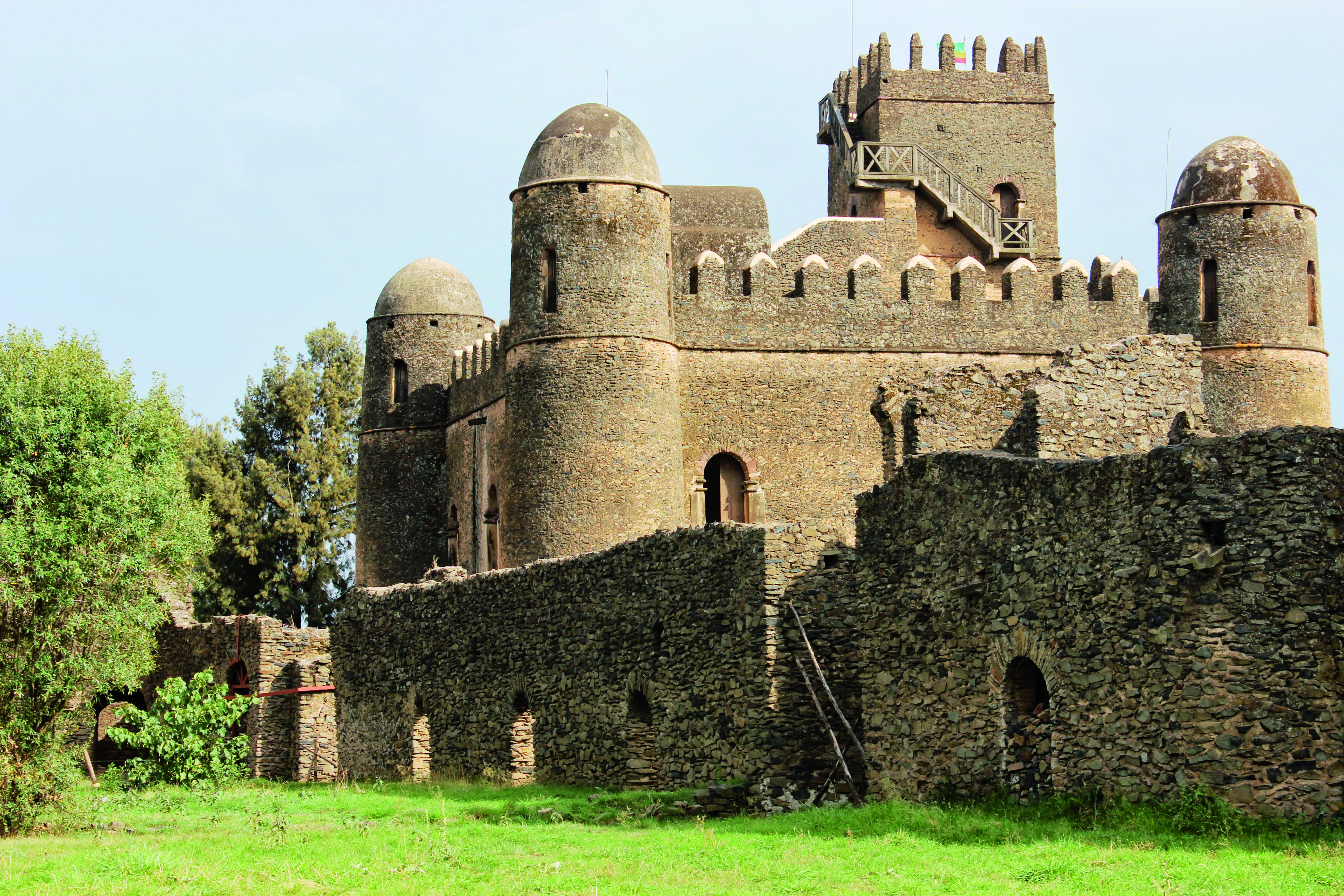 Le palais du souverain Fasilidas à Gondar