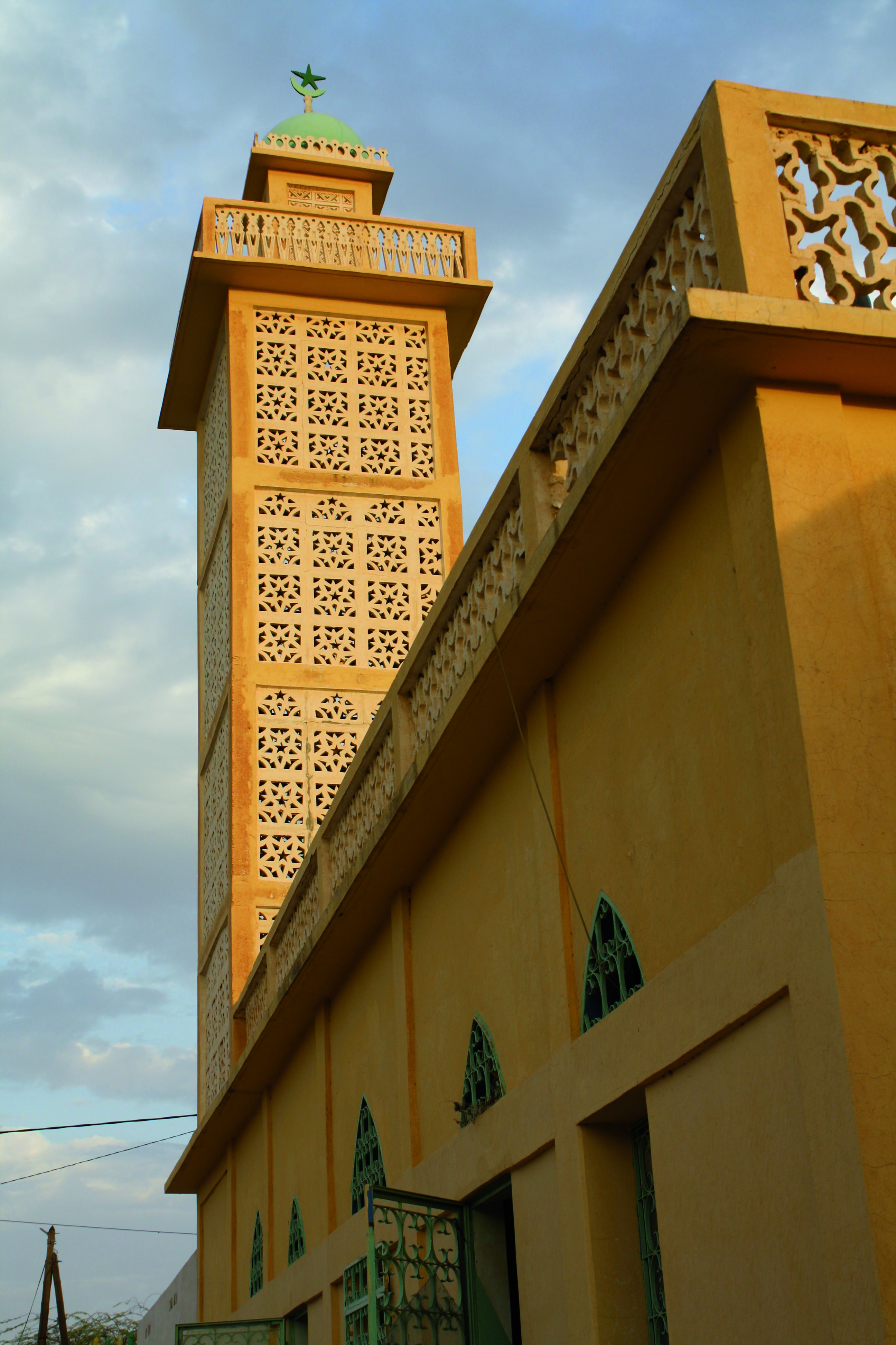 Une mosquée à Podor.