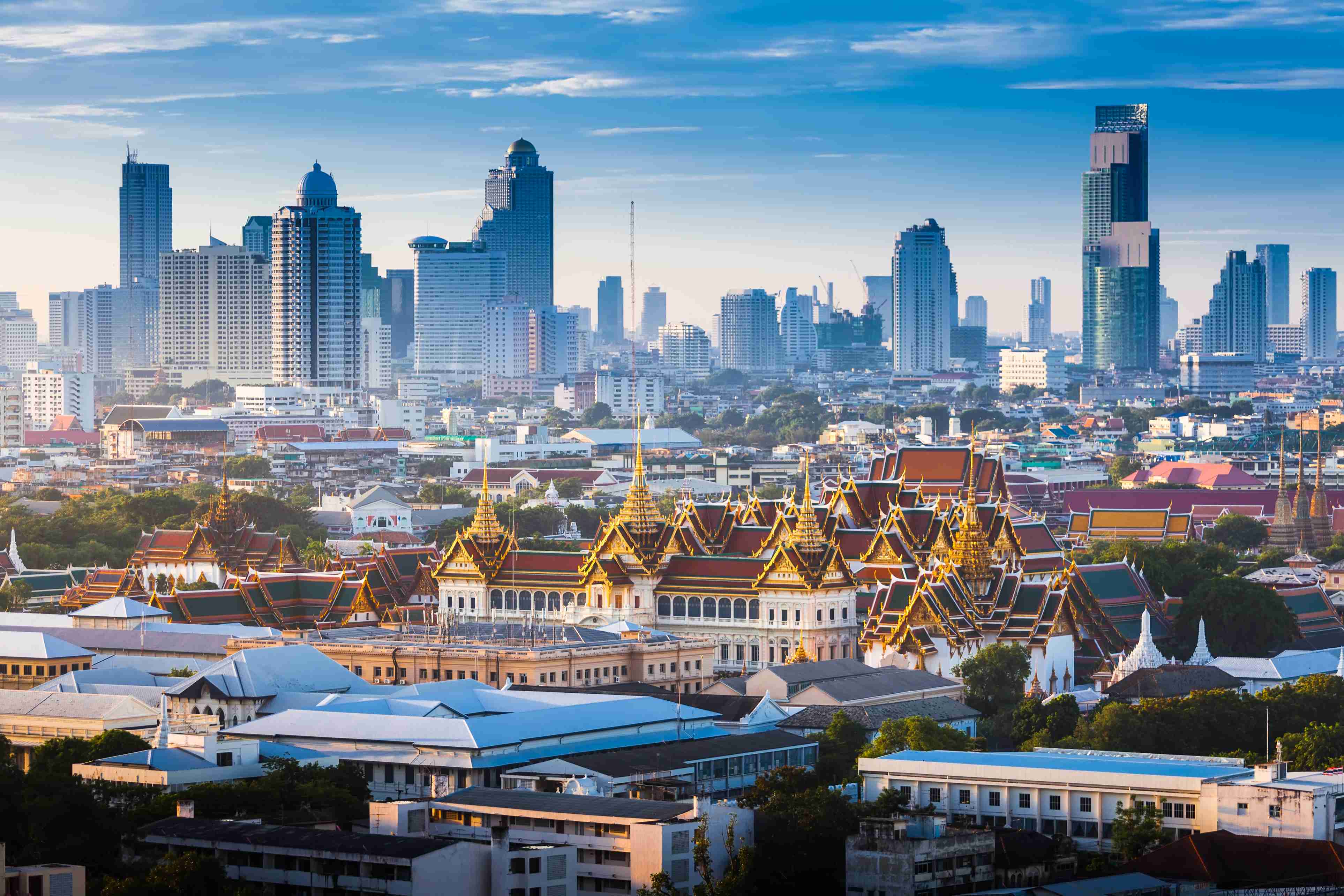 Vue de Bangkok.