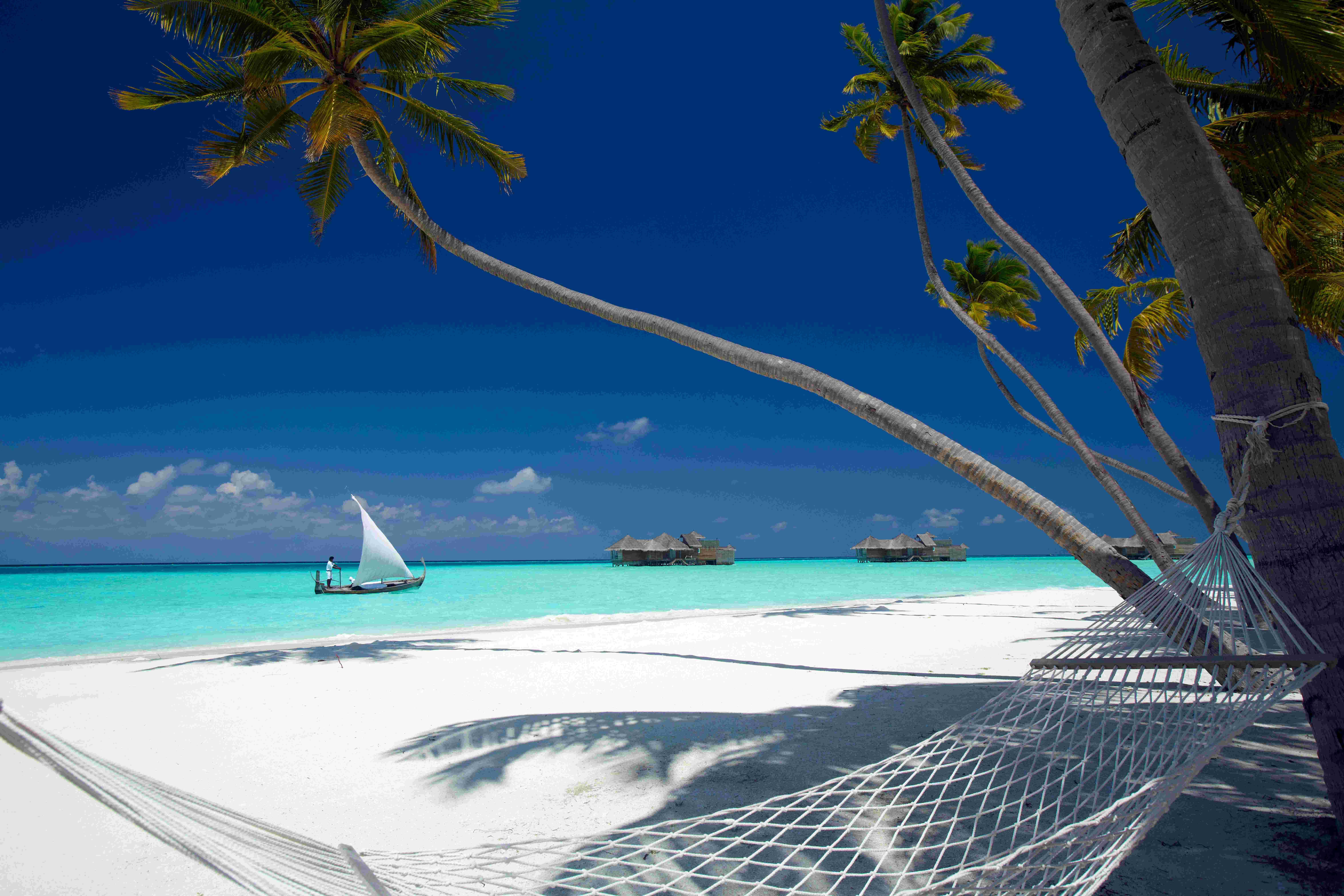 La magnifique plage du Gili Lankanfushi Resort Maldives.