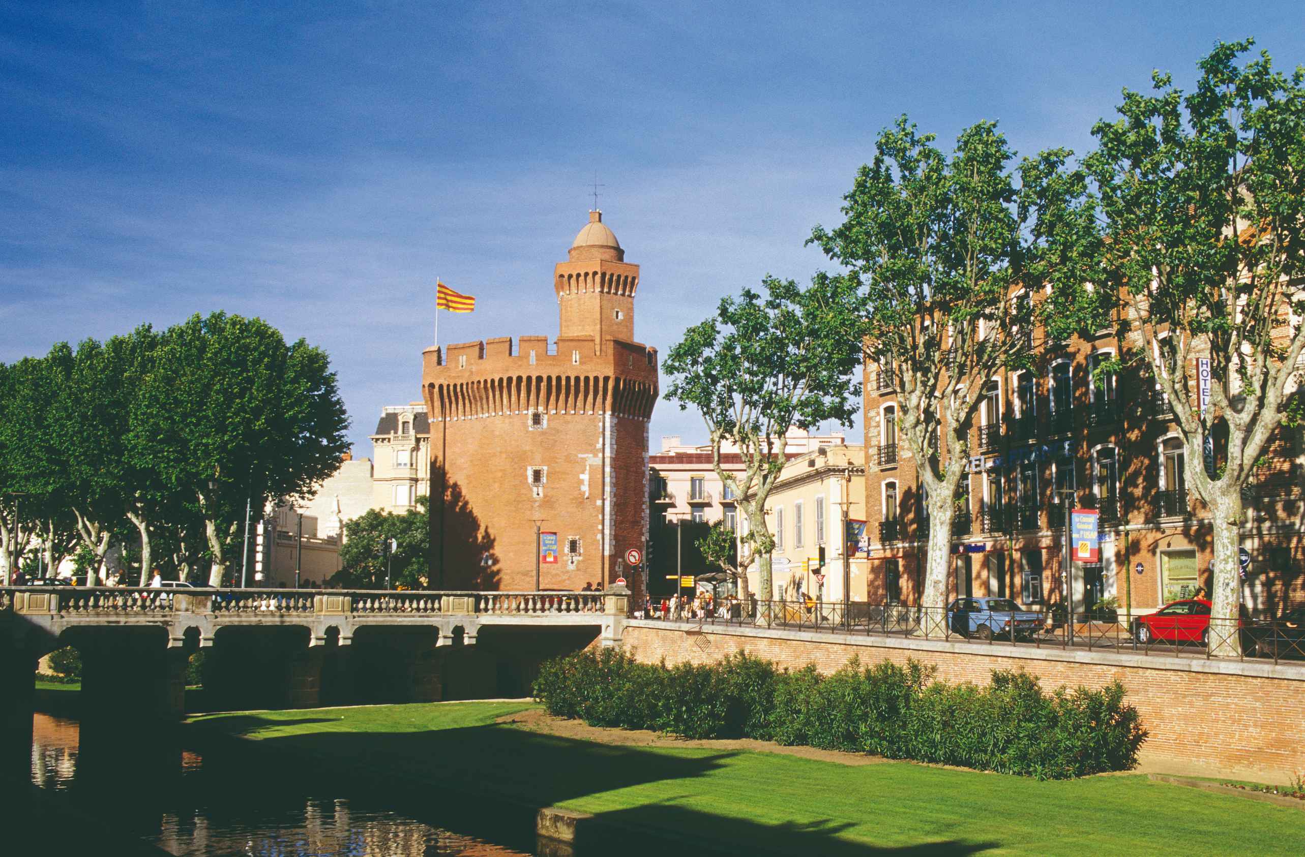 Le Castillet, une des portes de la ville de Perpignan
