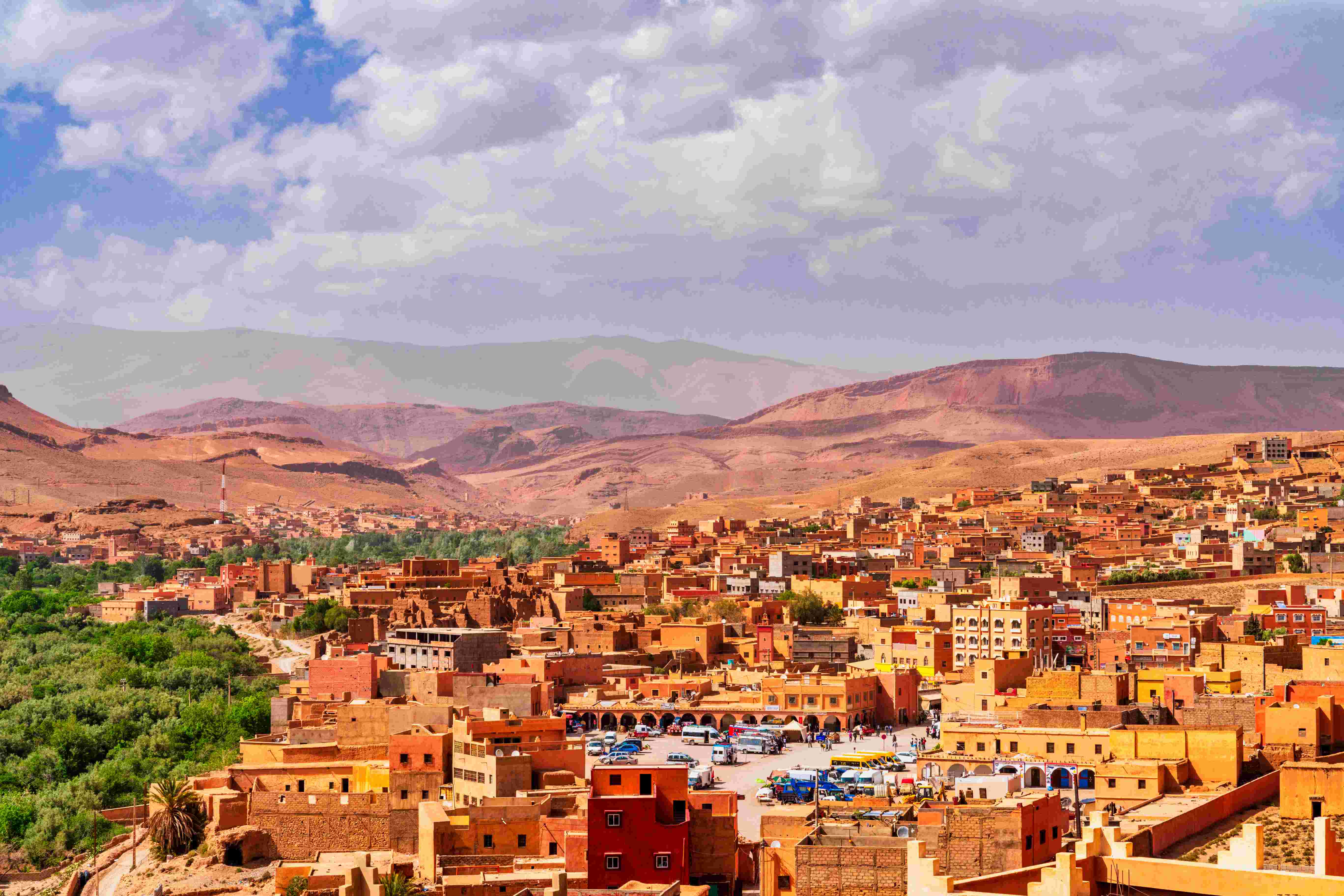 Village dans l Atlas du Maroc.