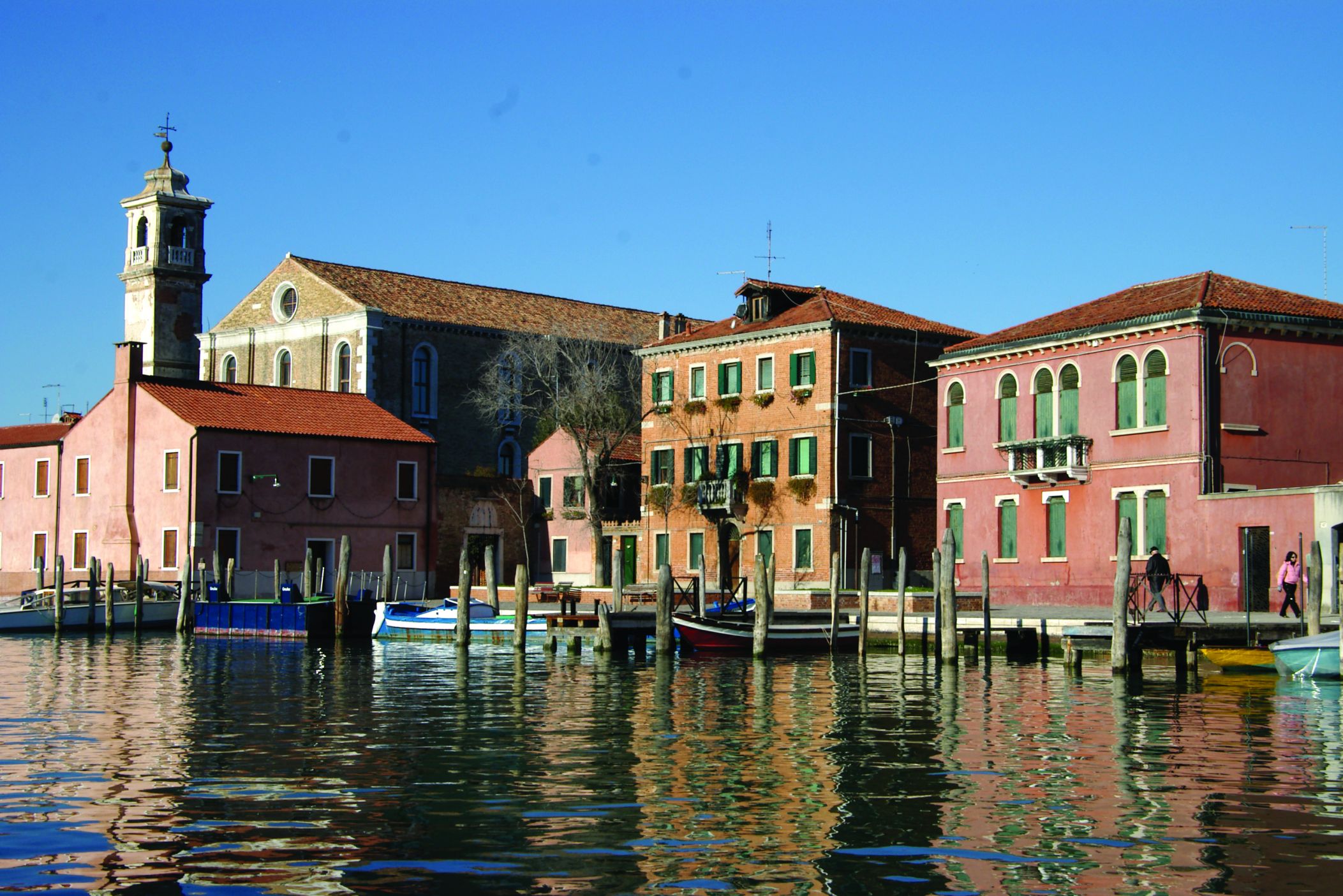 Maisons typiques de l'ile de Murano.