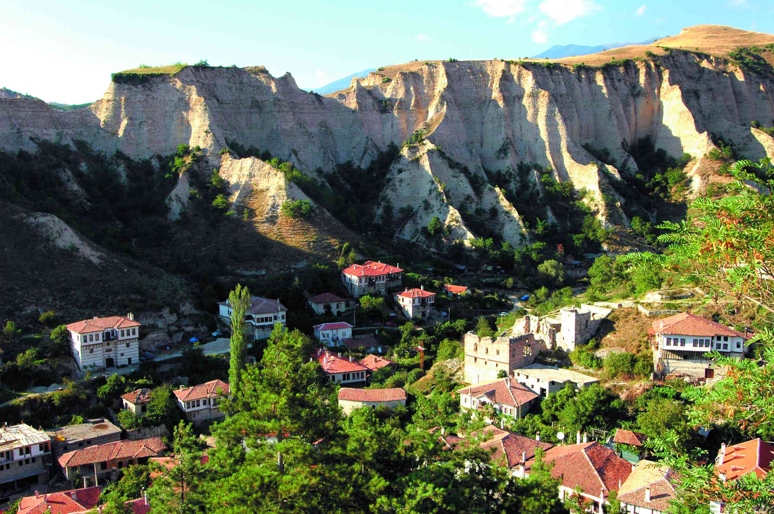 Melnik, la plus petite ville de Bulgarie.