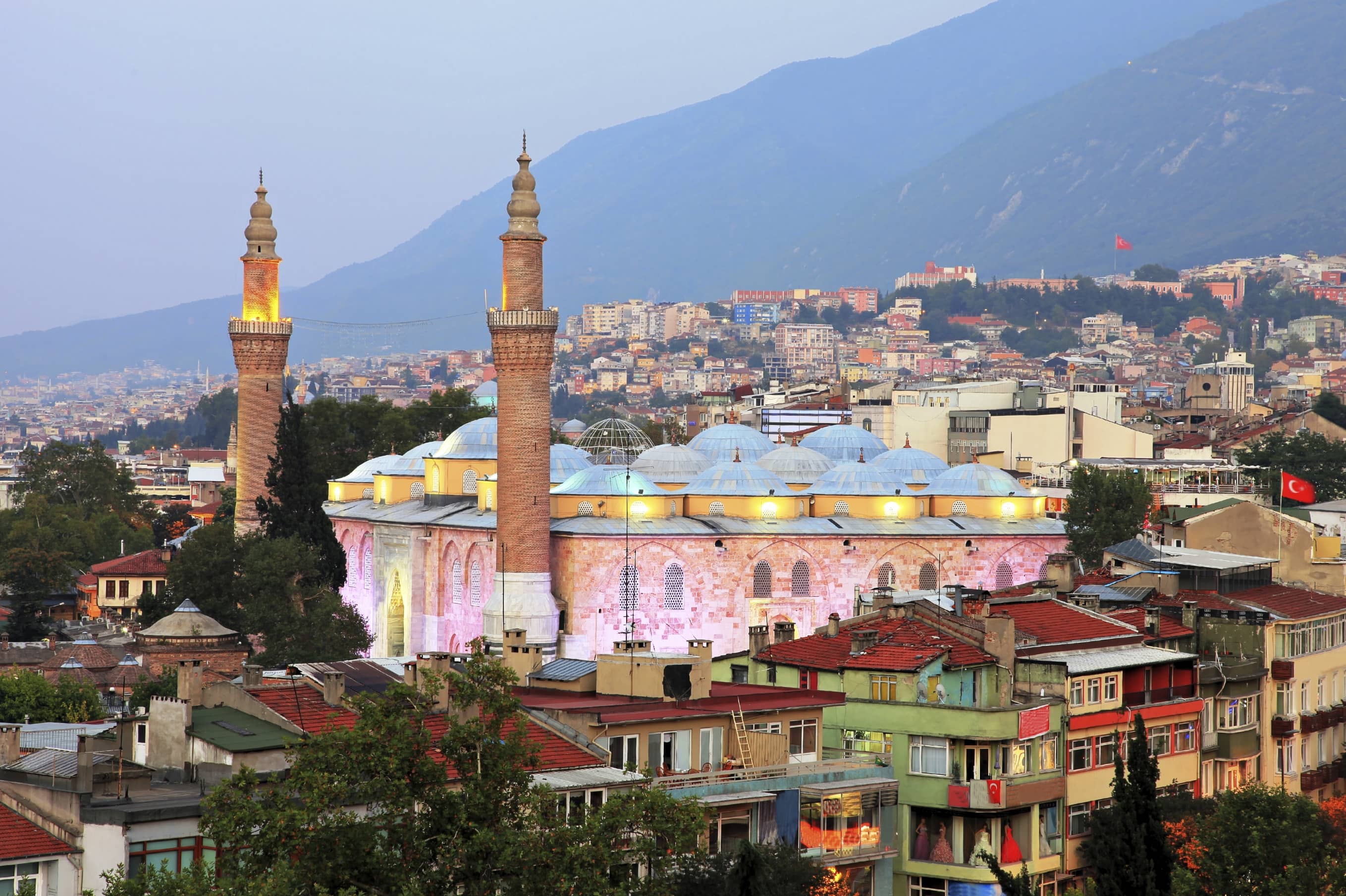 Ulu Camii, grande mosquée de Bursa.