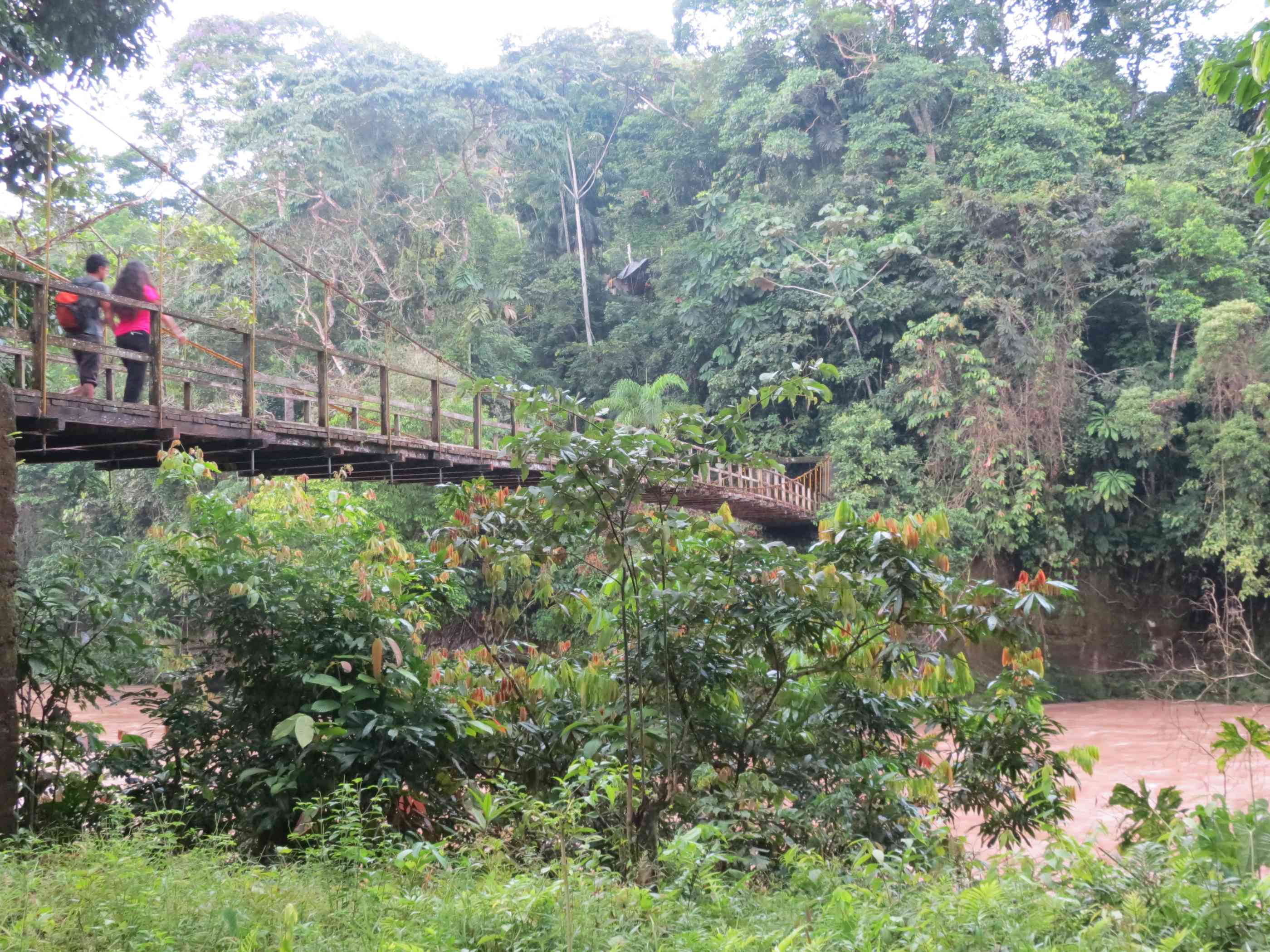 Pont au-dessus du Río Mocoa, Putumayo.