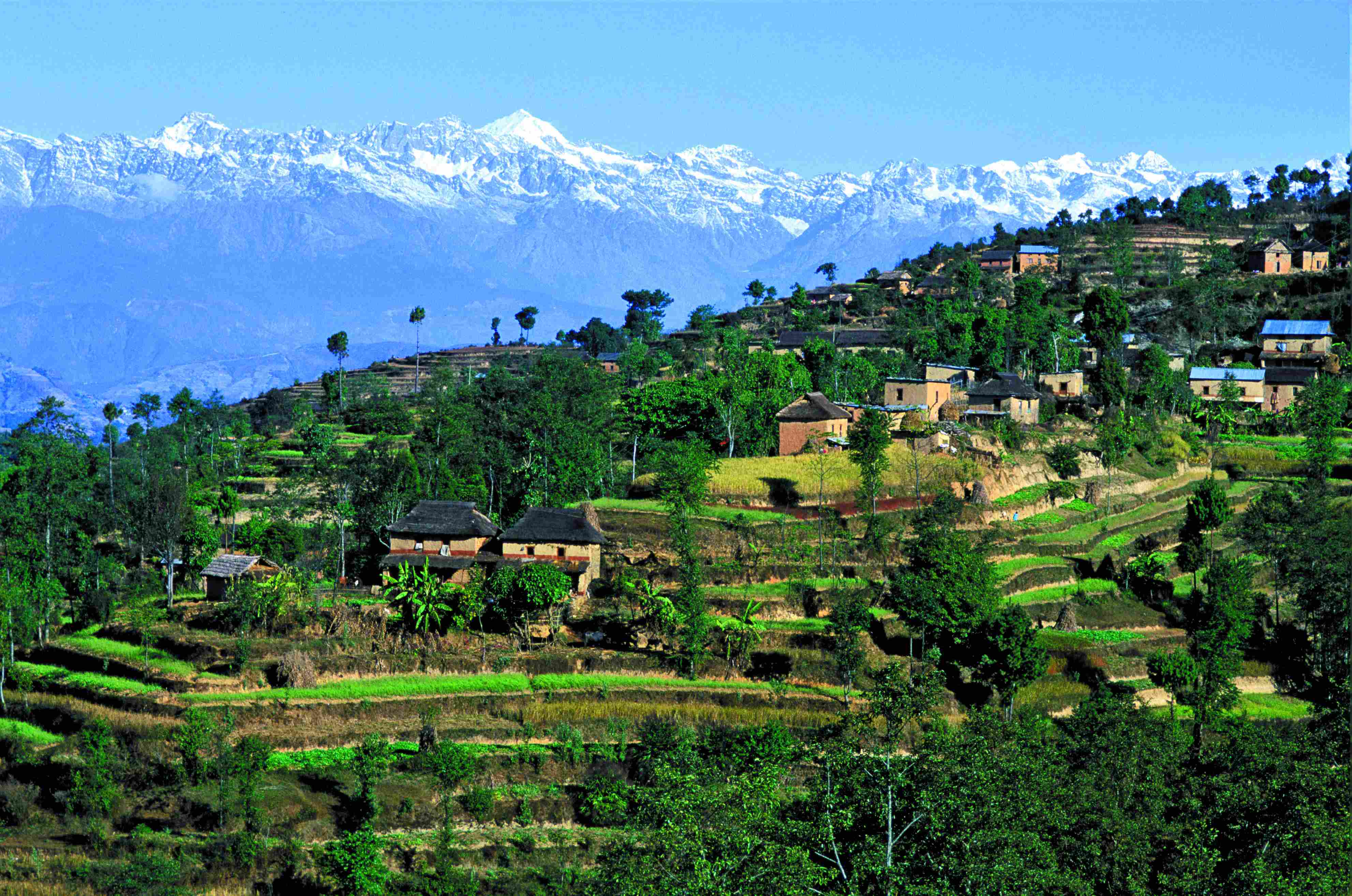 La Vallée de Kathmandou.