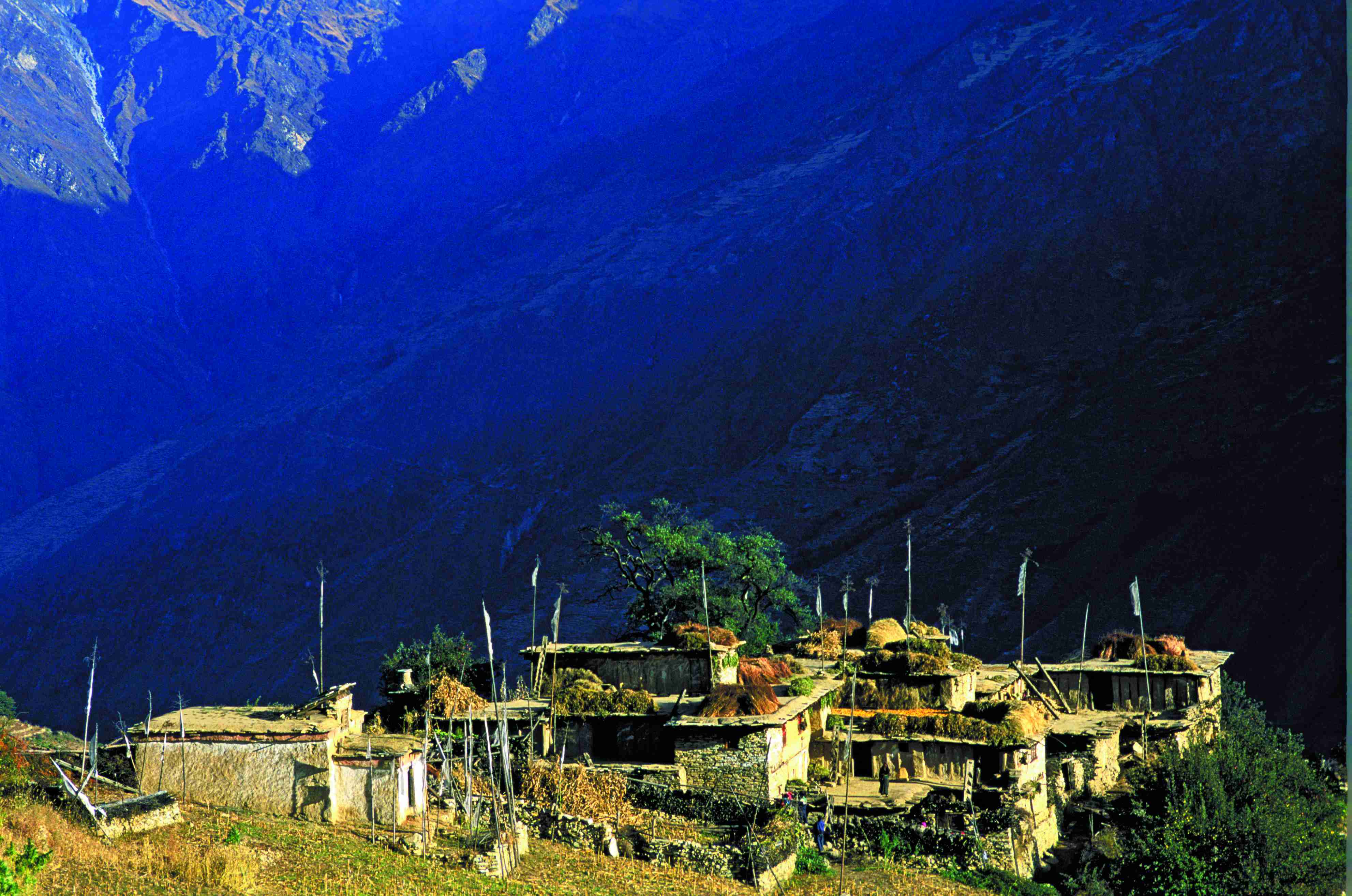 Tarakot - Village magar.