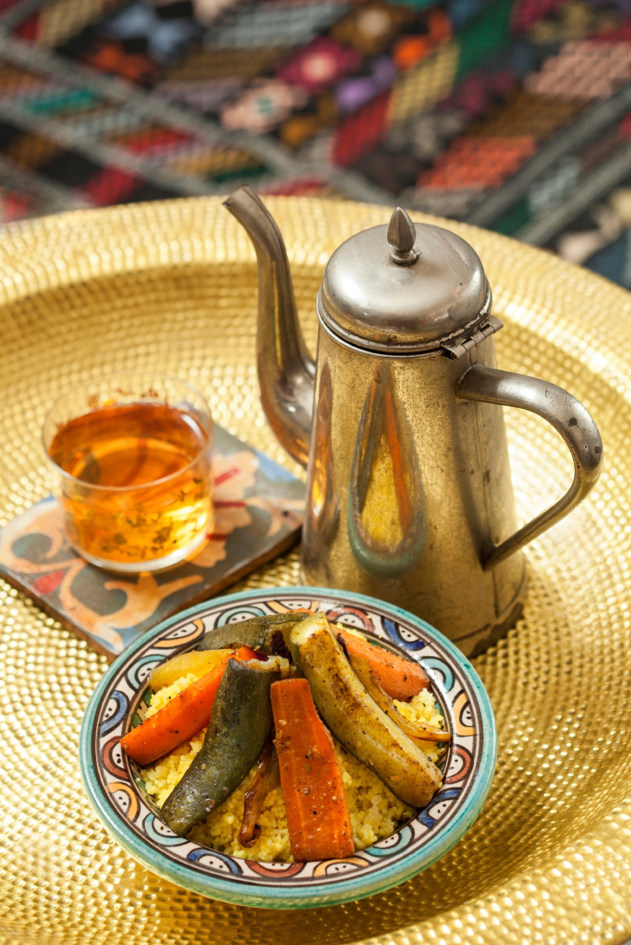Cuisine traditionnelle marocaine.