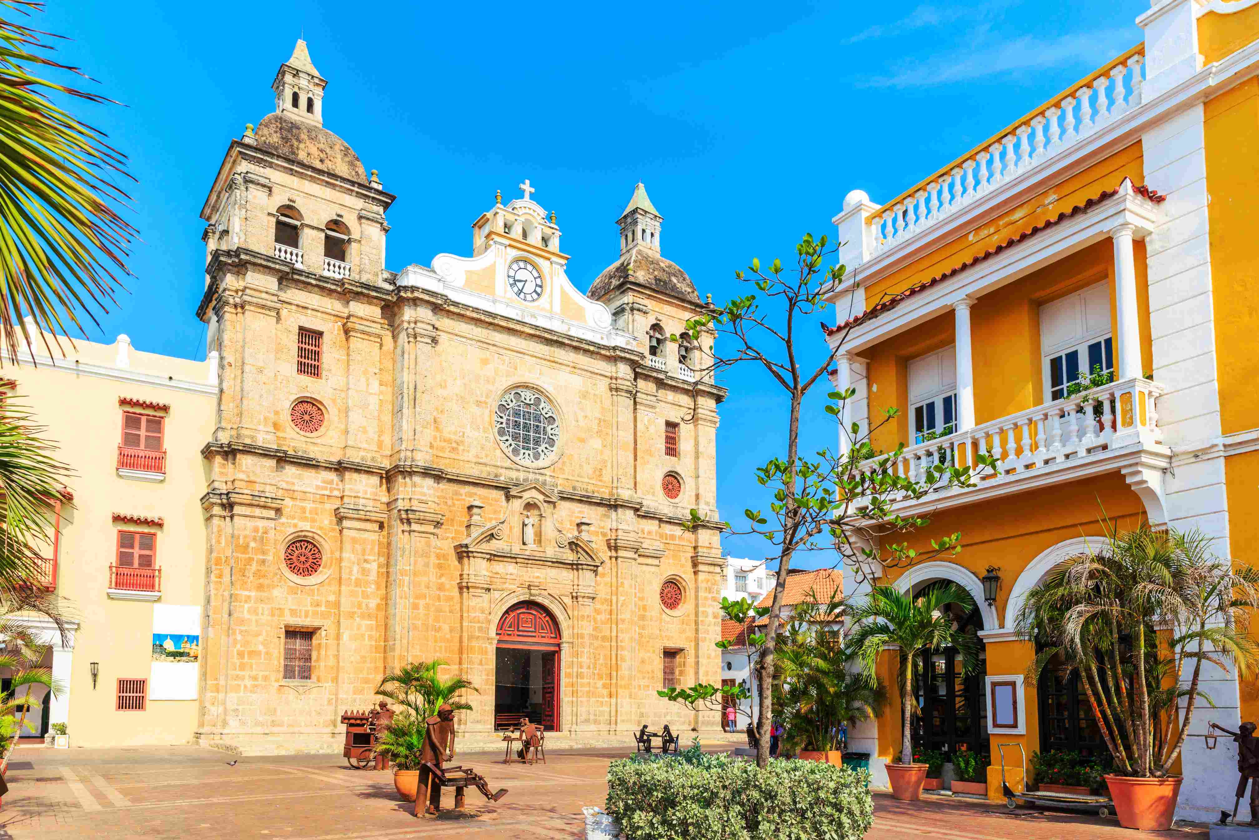 MUSEO IGLESIA SAN PEDRO DE CLAVER (abbaye / monastère / couvent - CARTAGENA DE INDIAS / Colombie)