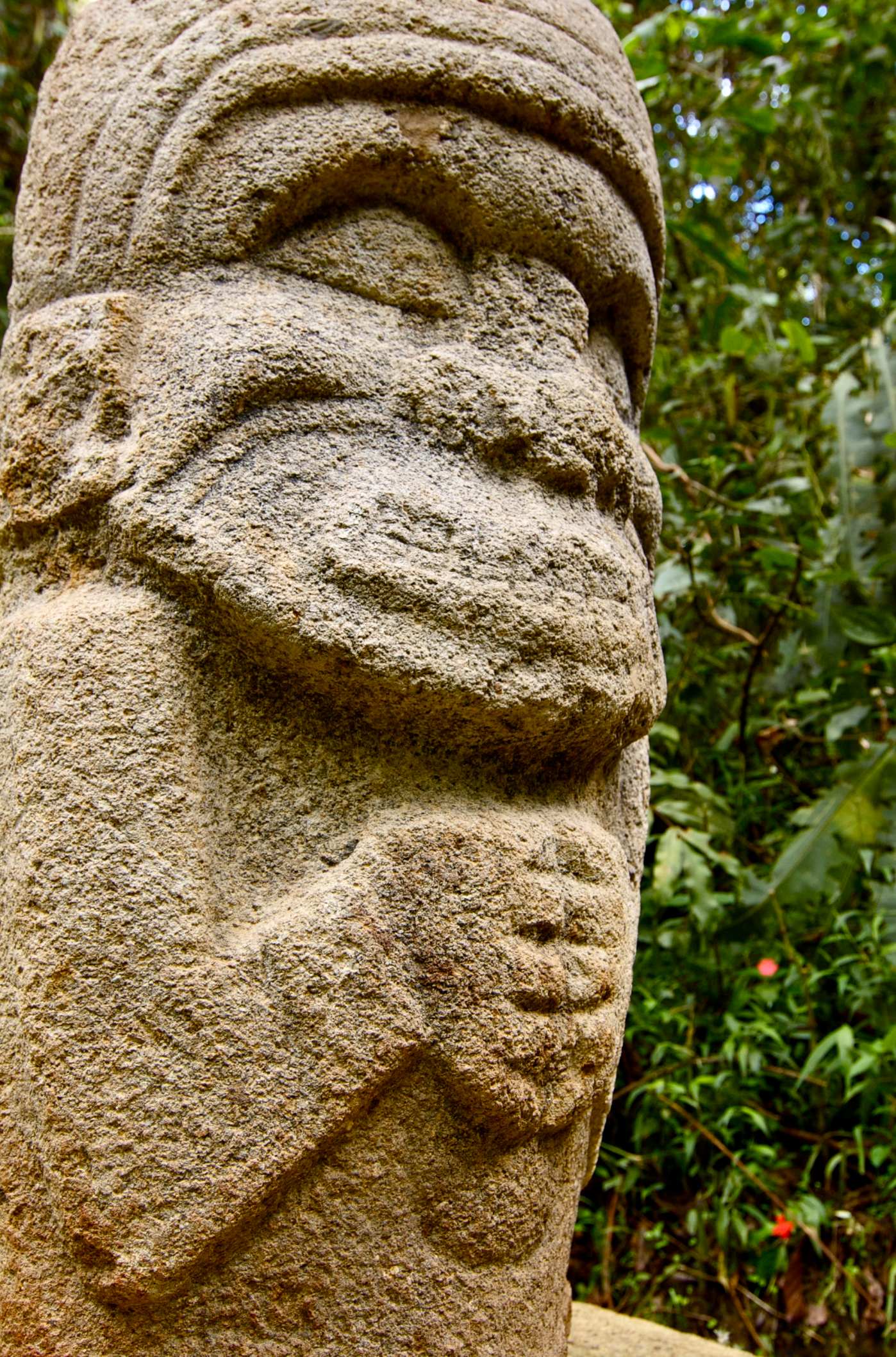 Statue du parc archéologique de San Agustin.