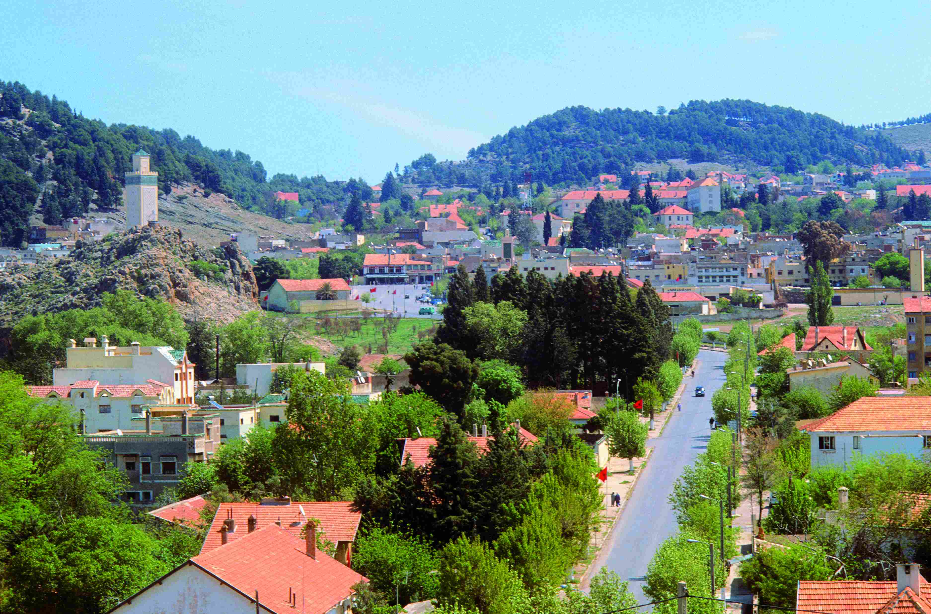 Le village d'Azrou.