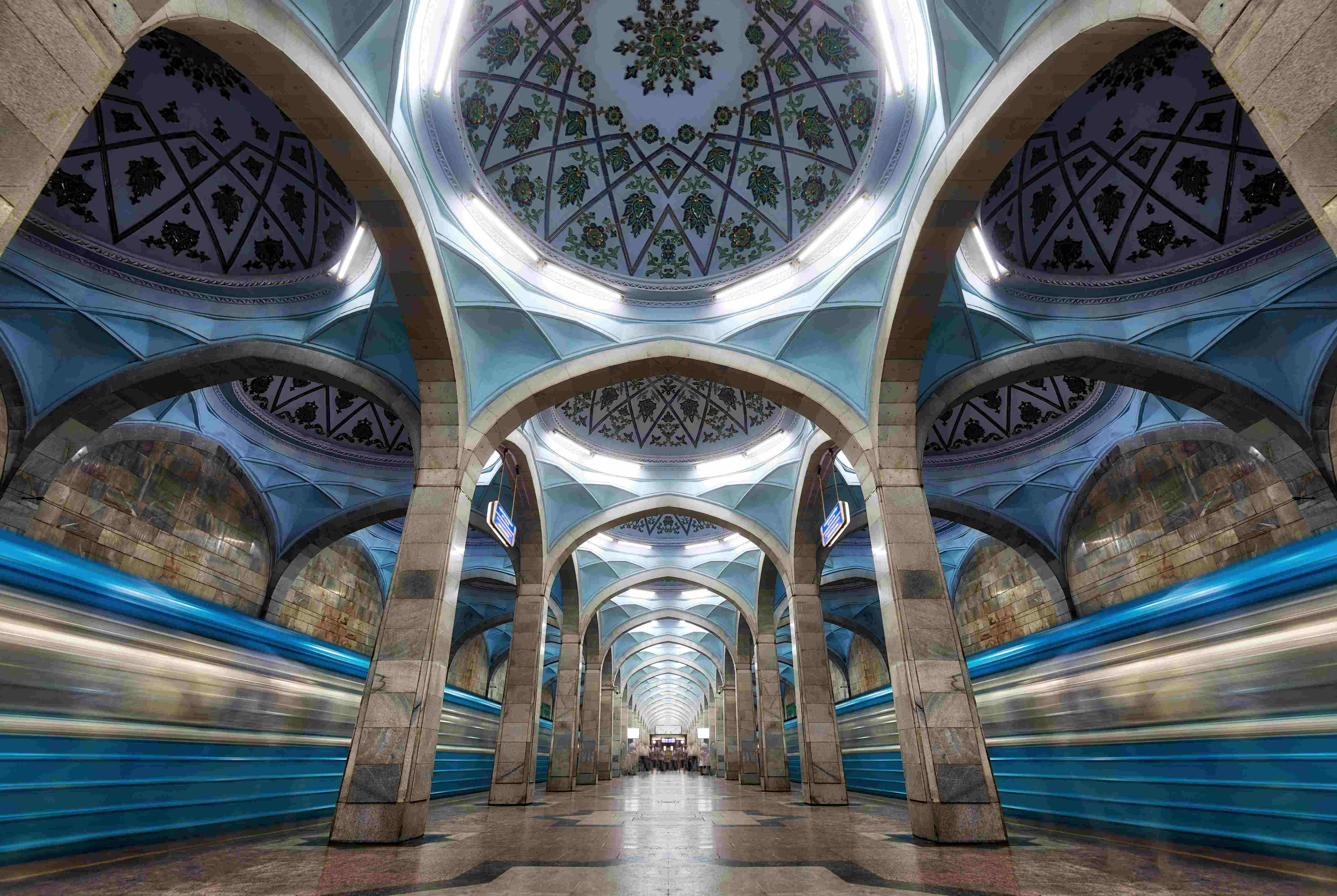 La station de métro Central de Tashkent