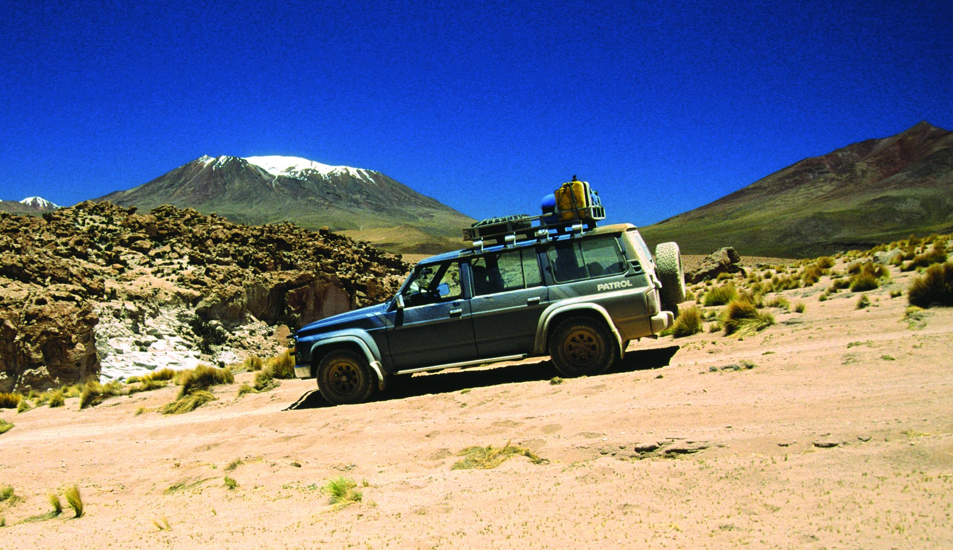 4x4 dans le Nord de la Bolivie.