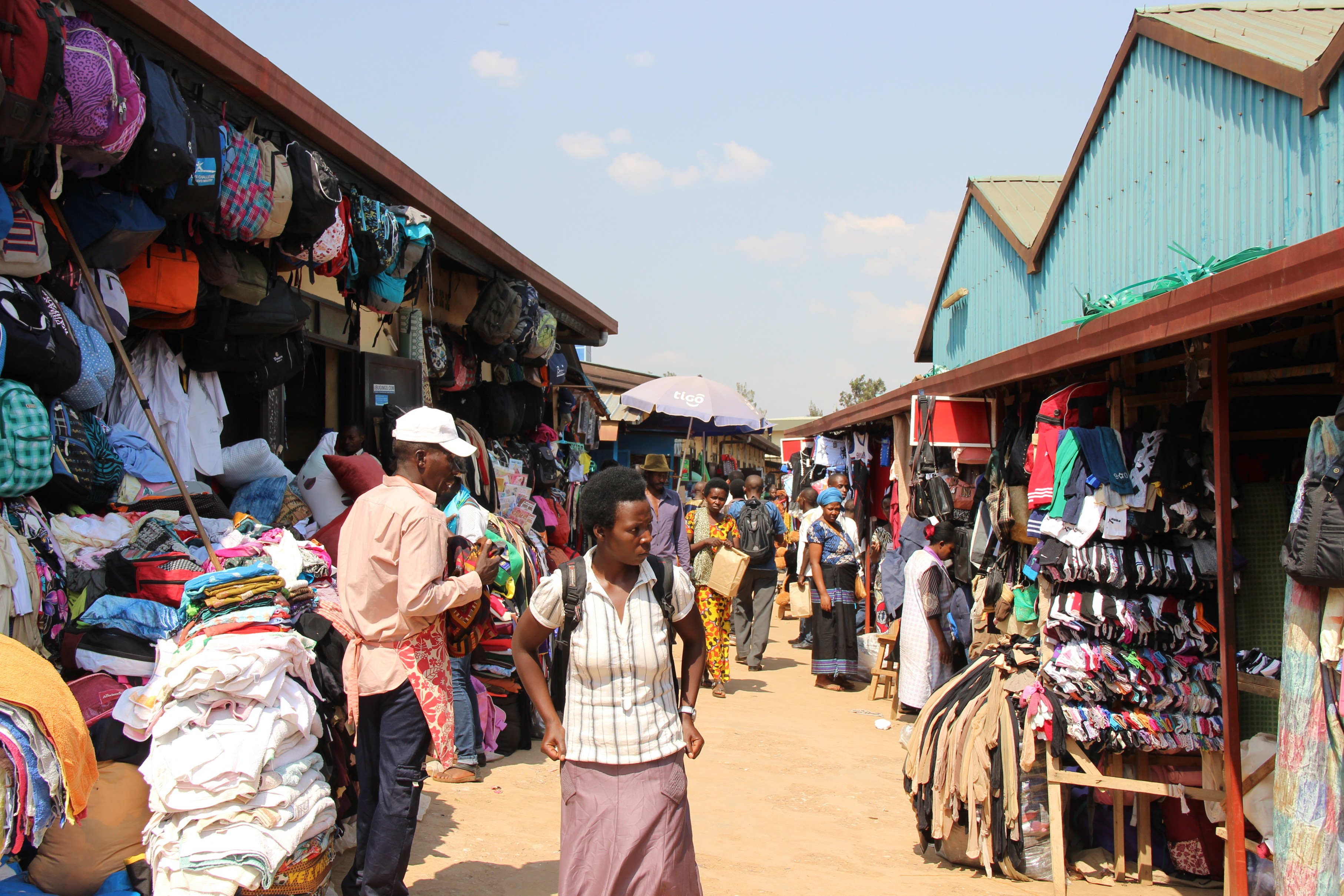 Marché de Kimironko, Kigali.