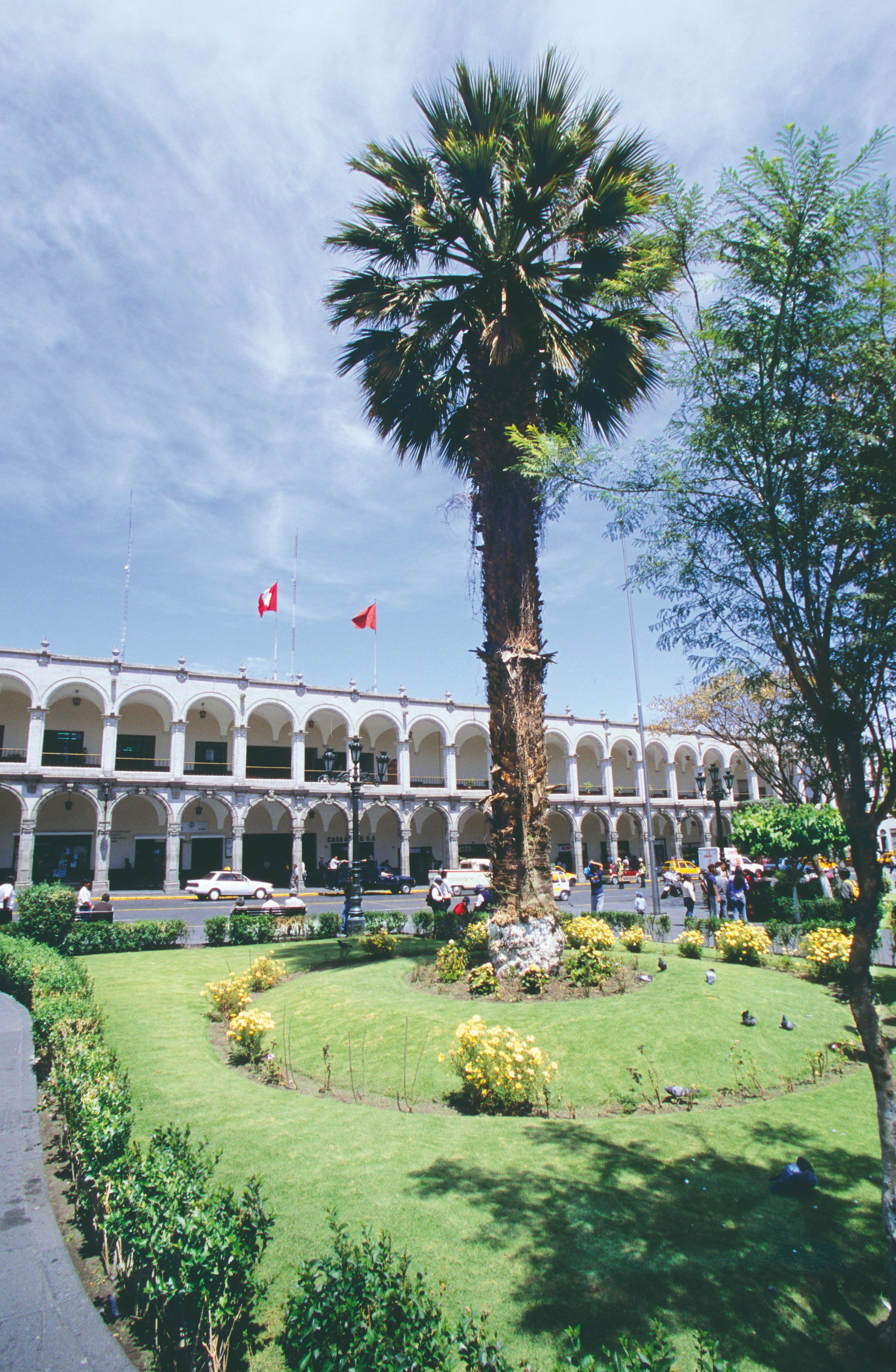 Plaza de Armas à Arequipa.