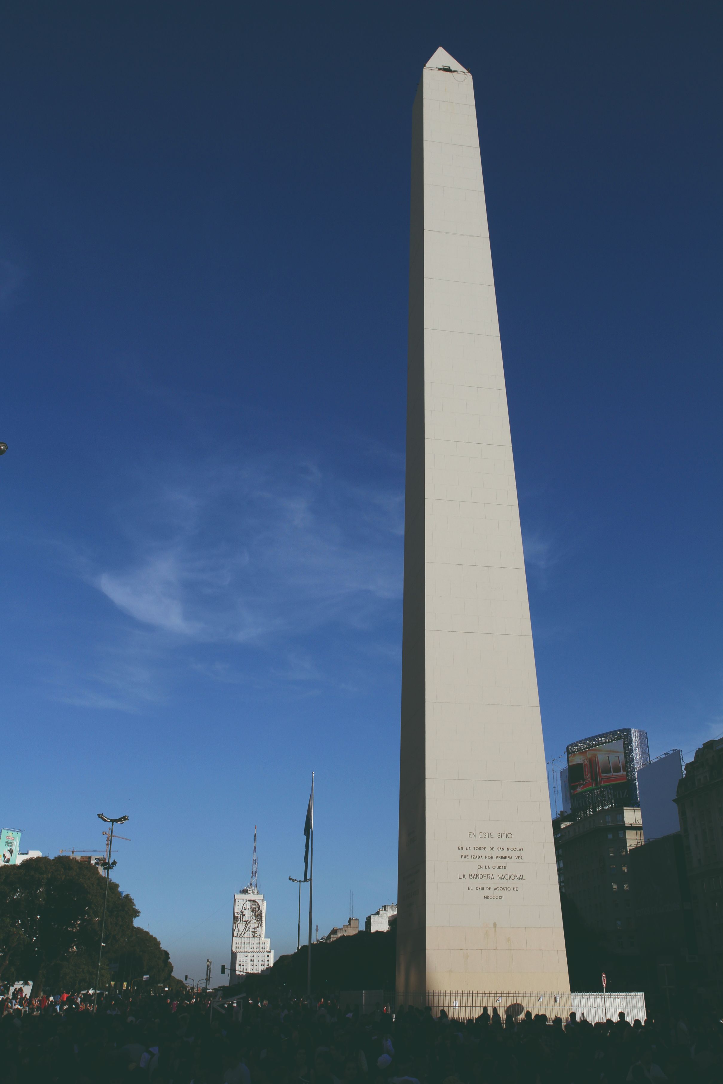 Obélisque de Buenos Aires sur la Plaza de la República