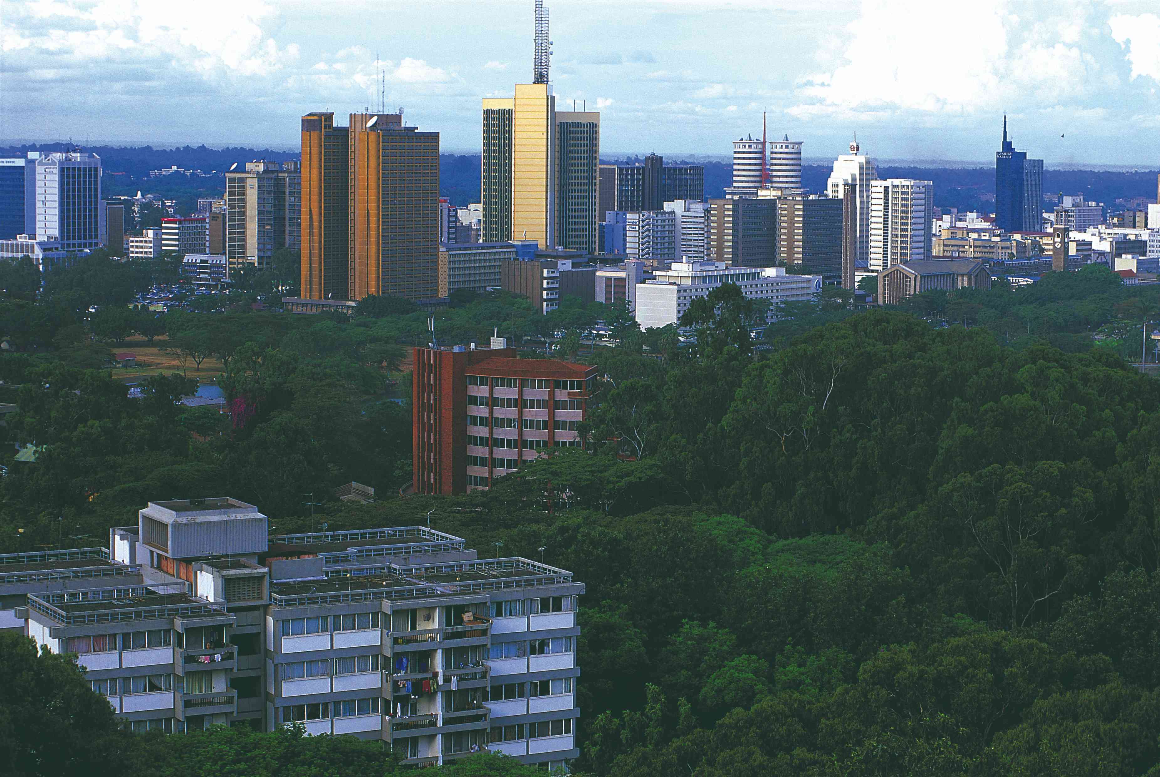 Nairobi, vue générale