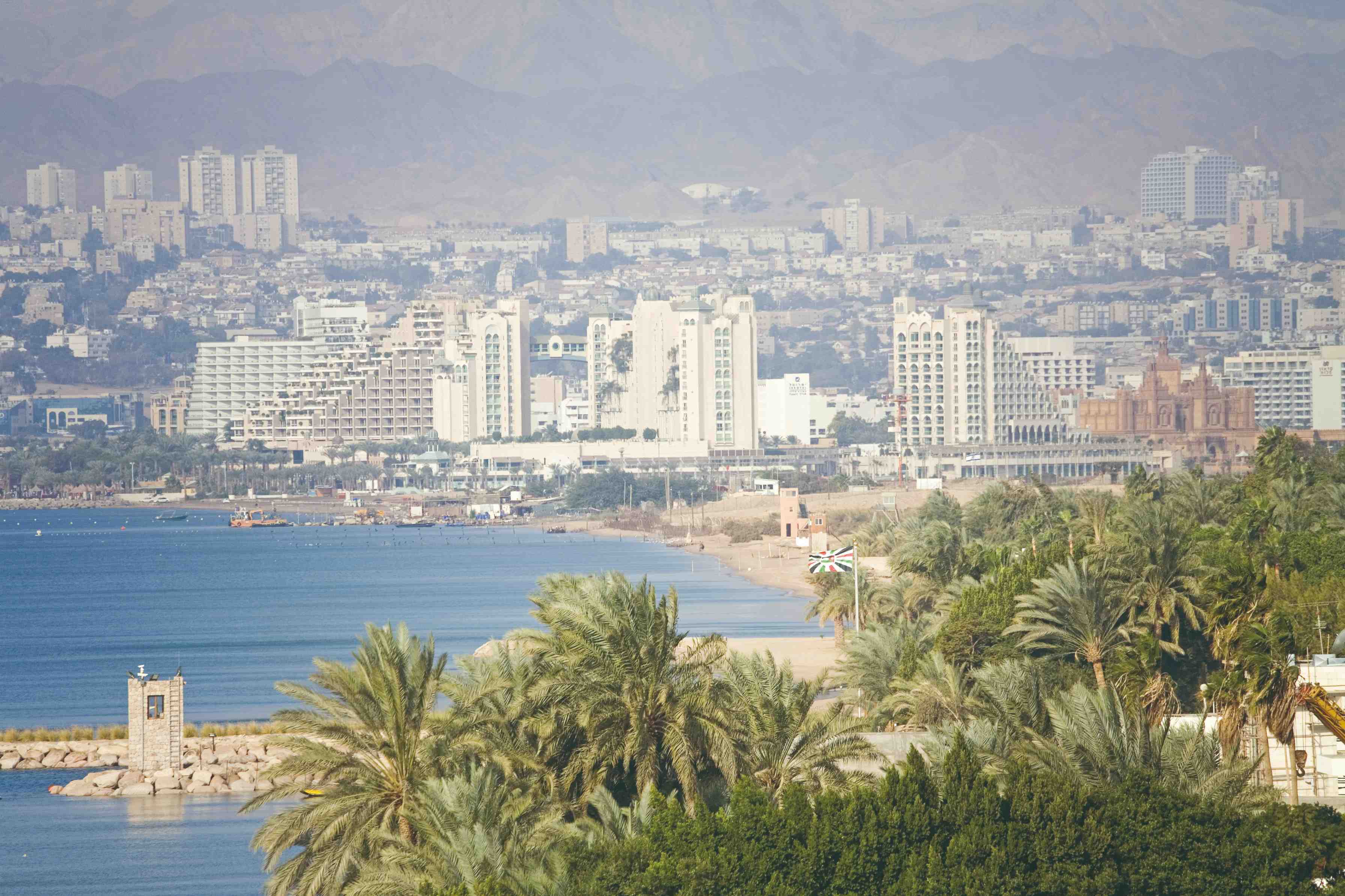 Aqaba ville de la mer Rouge.