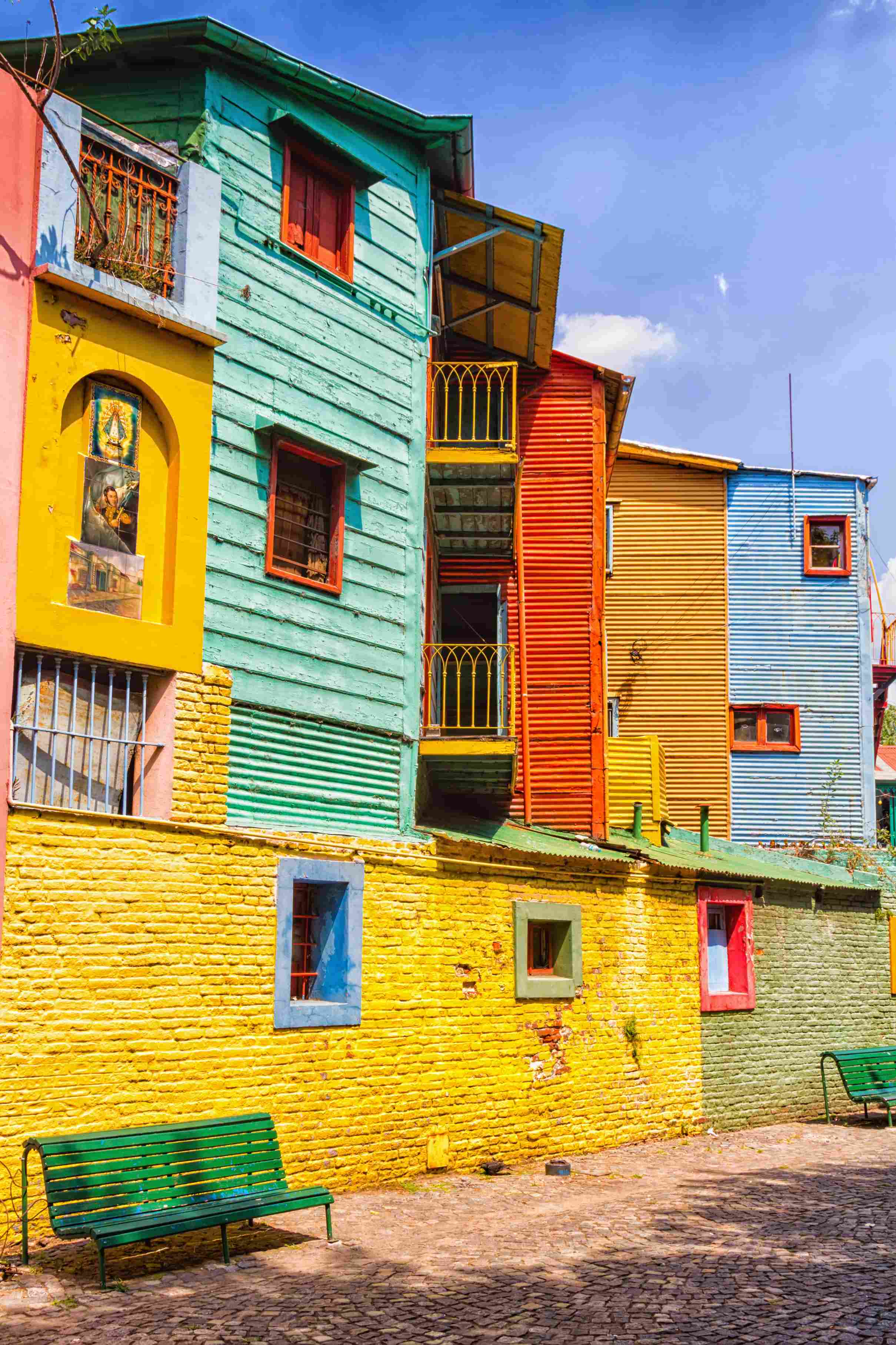 Caminito et ses façades colorées.
