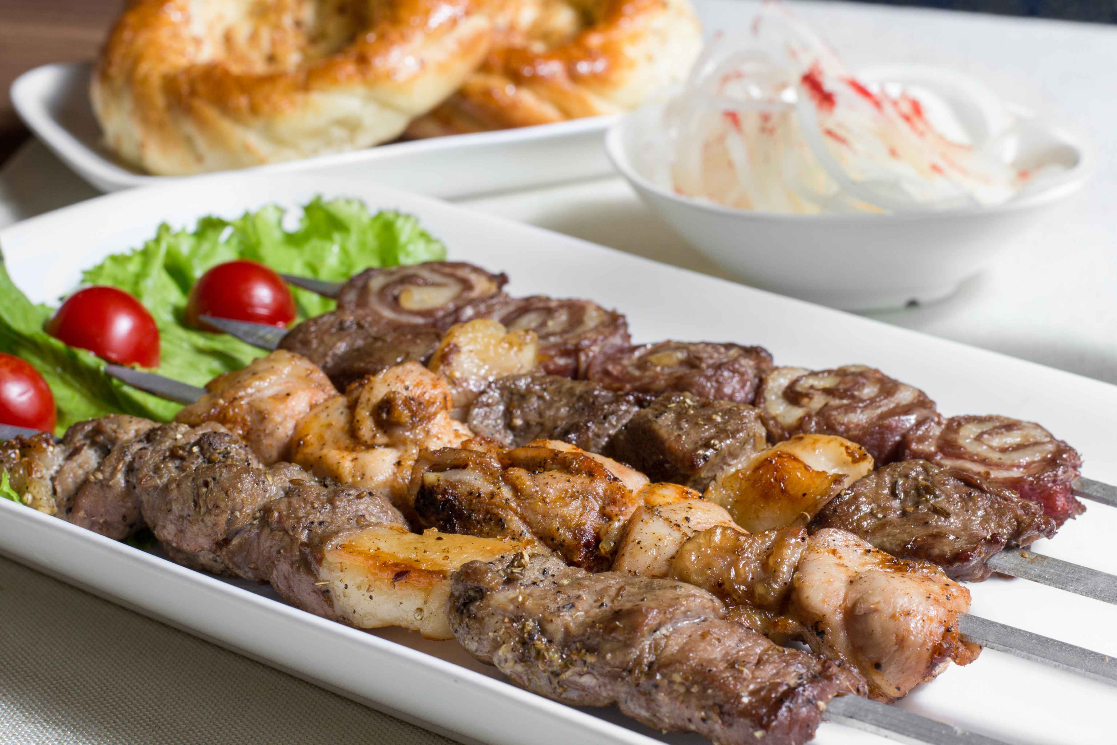 Kebab ouzbek.