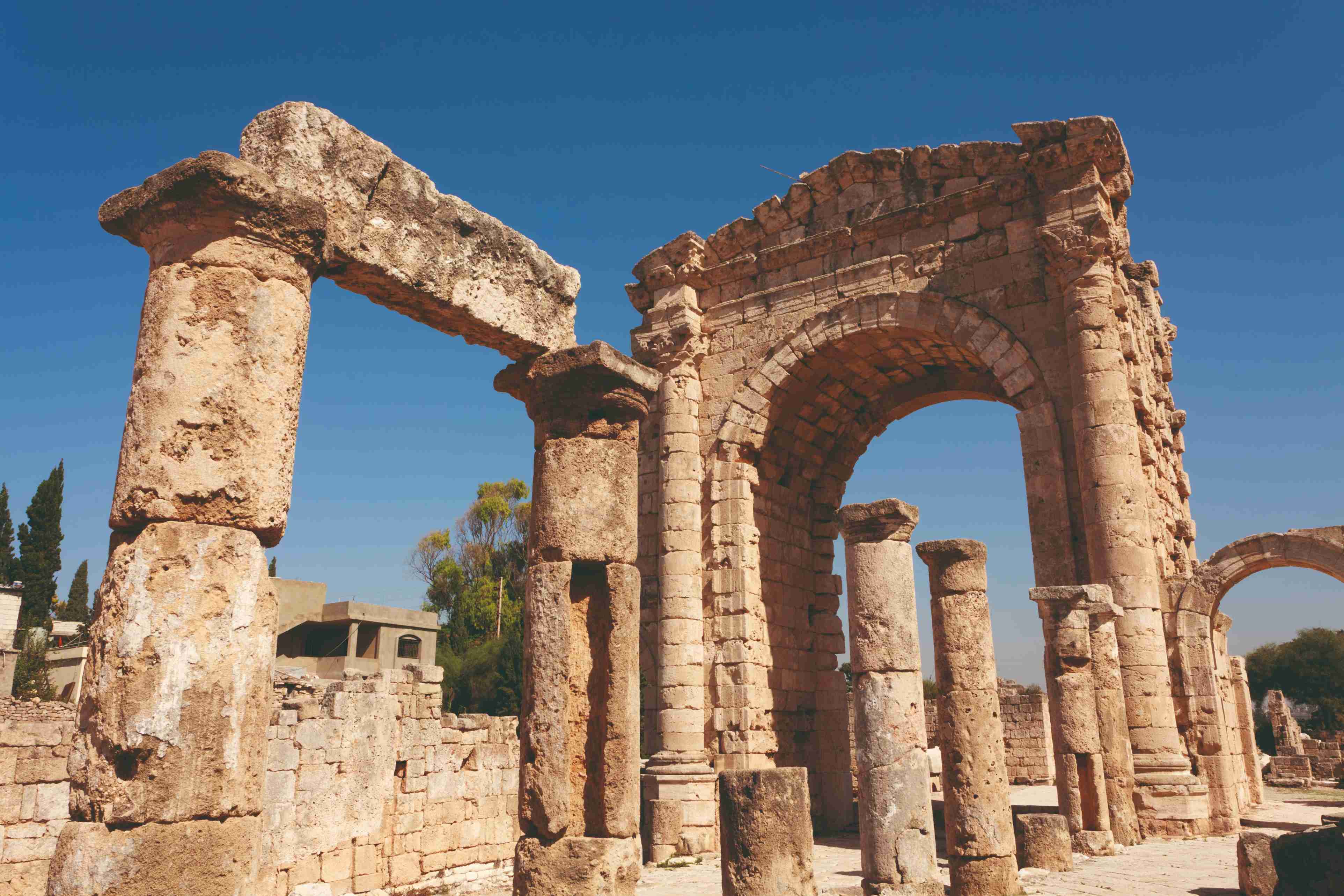 Site archéologique de Tyr et son arc monumental