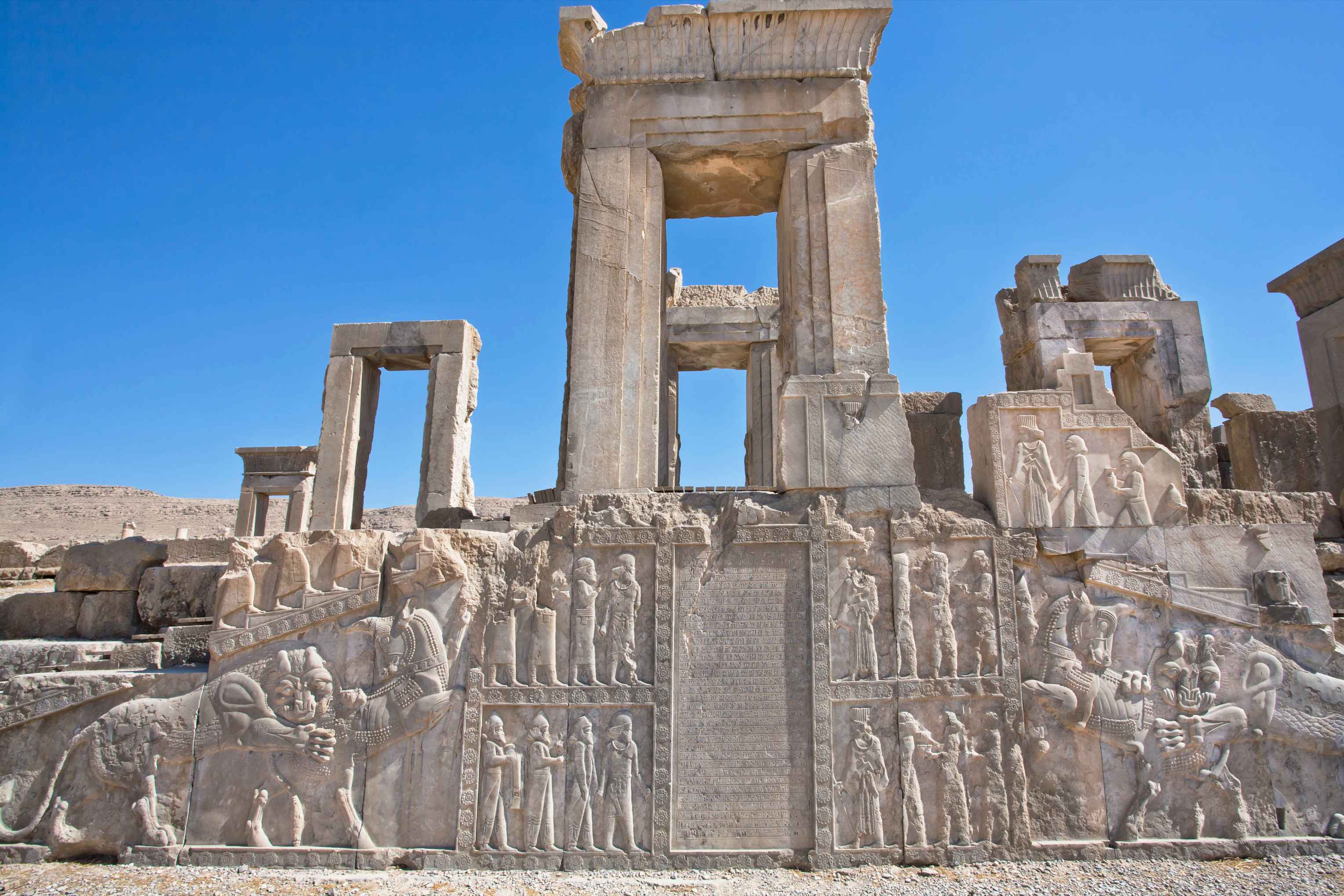Ruines de Persépolis.